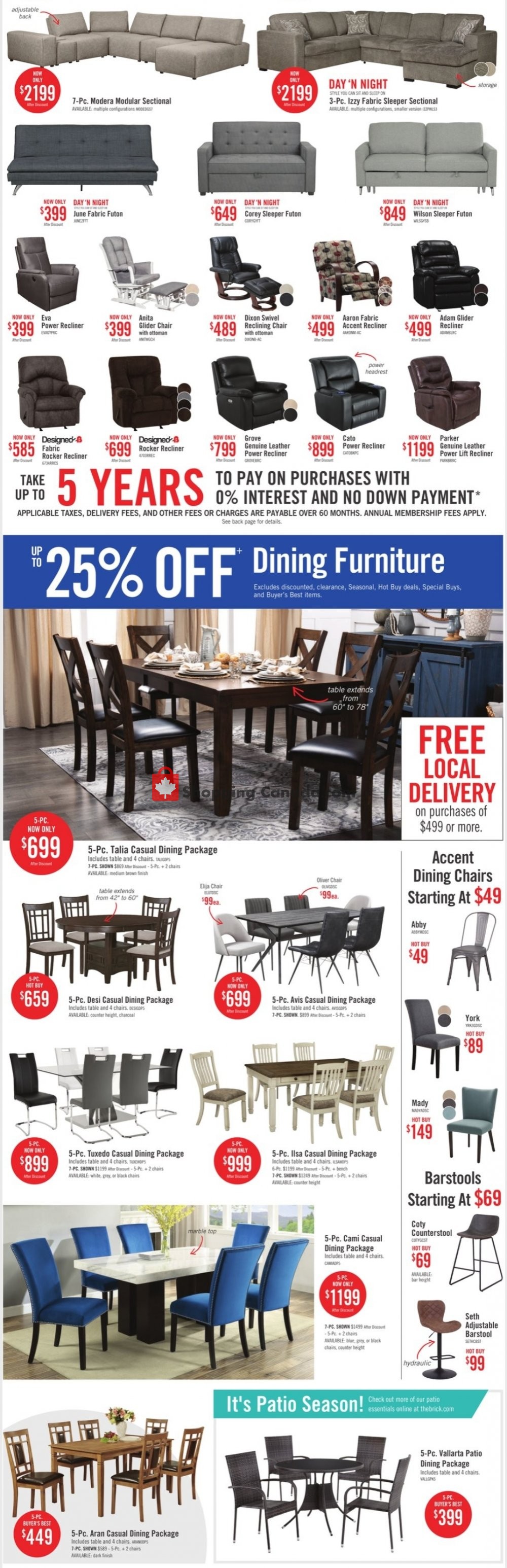 The Brick flyer from Wednesday July 1, 2020 to Monday July 6, 2020 - page 3