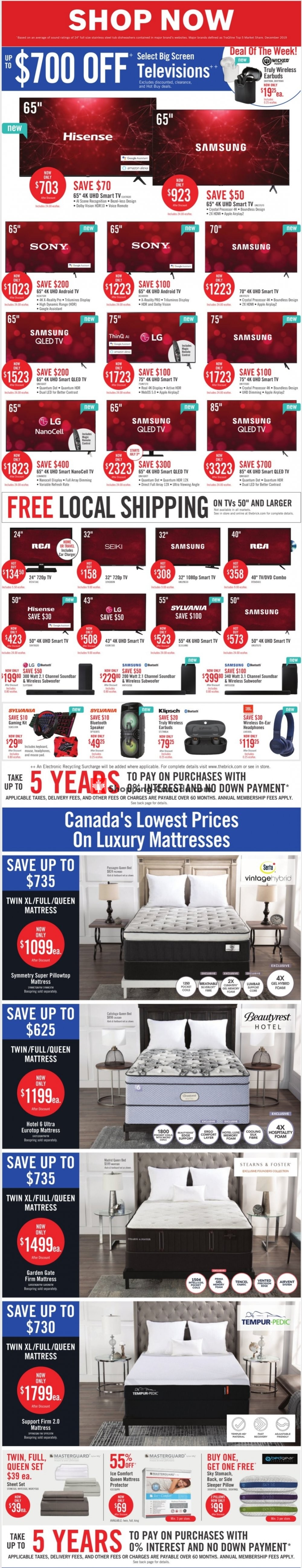 The Brick flyer from Wednesday July 1, 2020 to Monday July 6, 2020 - page 8