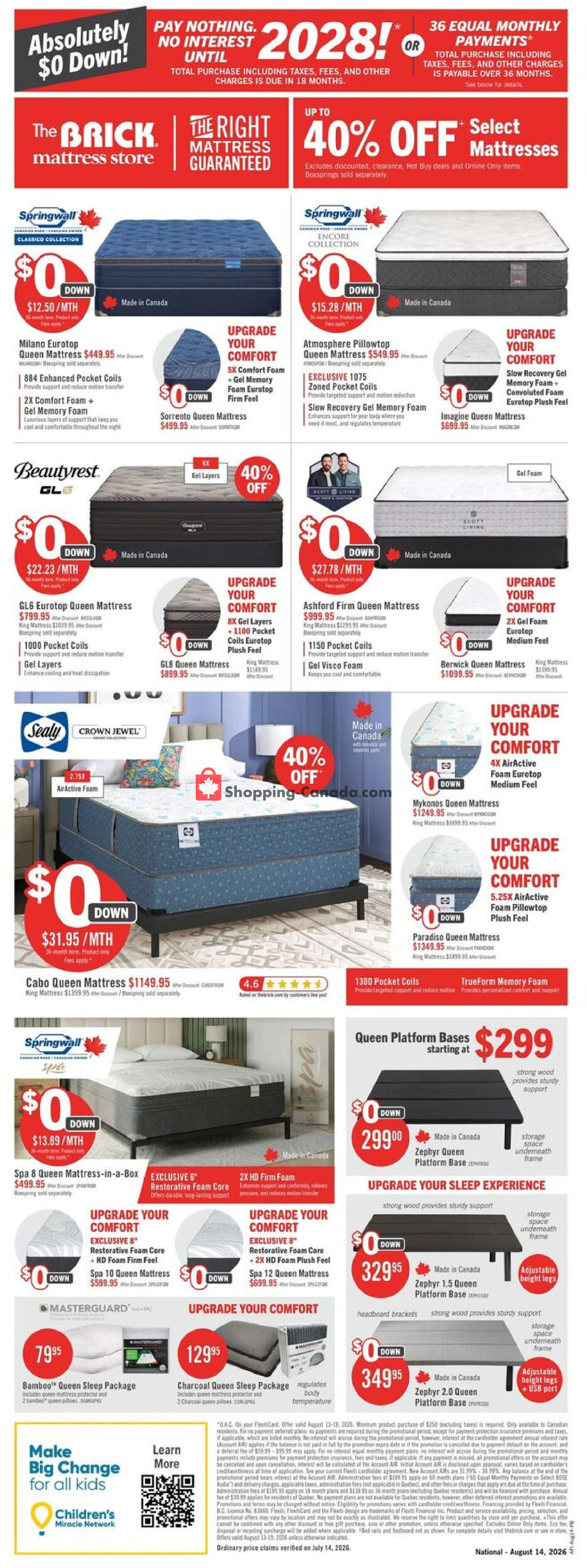The Brick flyer from Thursday August 13, 2026 to Wednesday August 19, 2026 - page 10