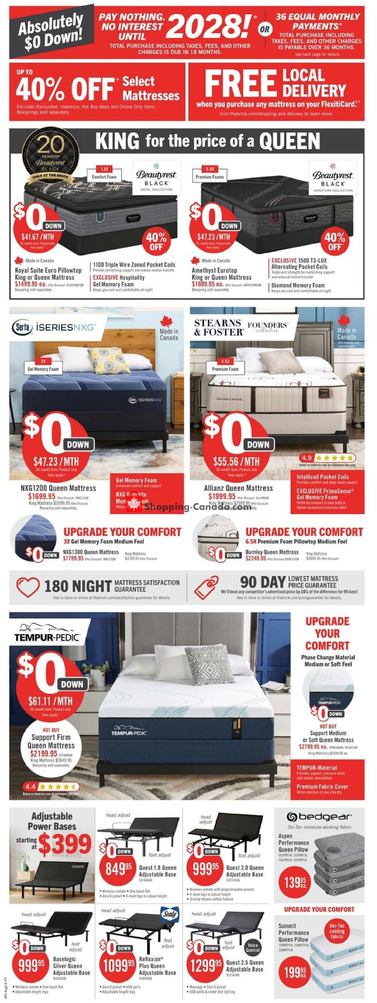 The Brick flyer from Thursday August 13, 2026 to Wednesday August 19, 2026 - page 11