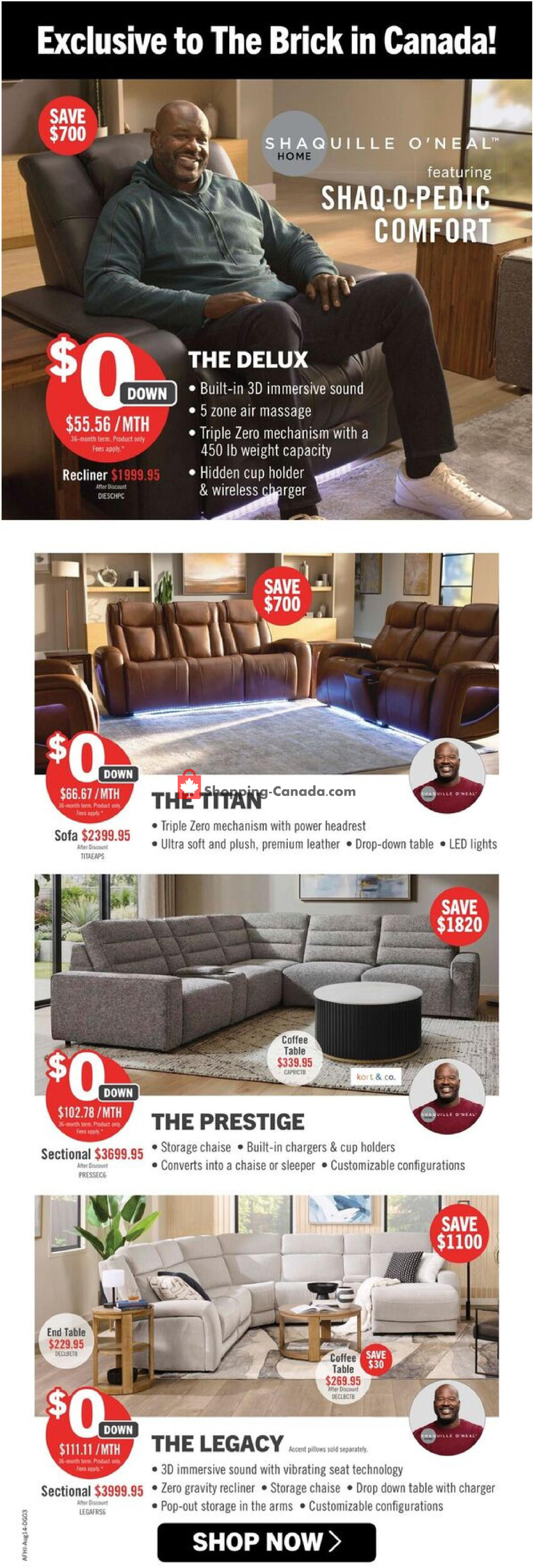 The Brick flyer from Thursday August 13, 2026 to Wednesday August 19, 2026 - page 4