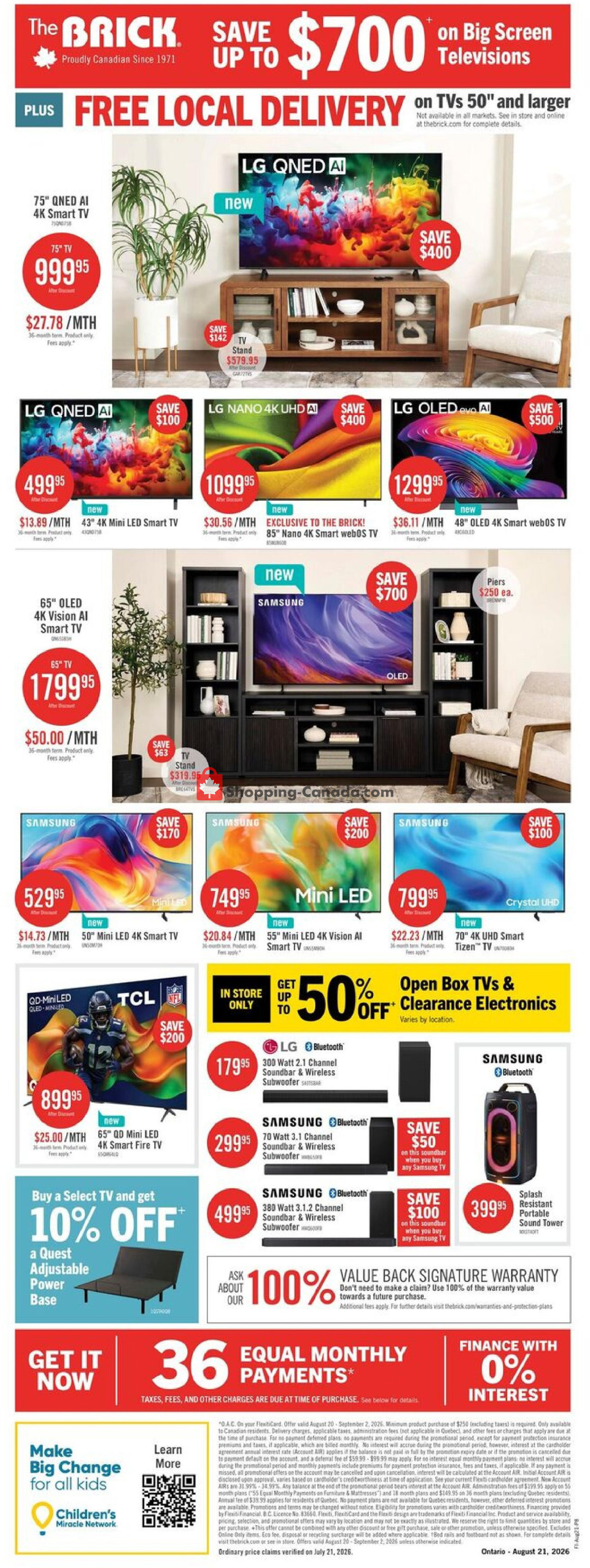 The Brick flyer from Thursday August 20, 2026 to Wednesday September 2, 2026 - page 17