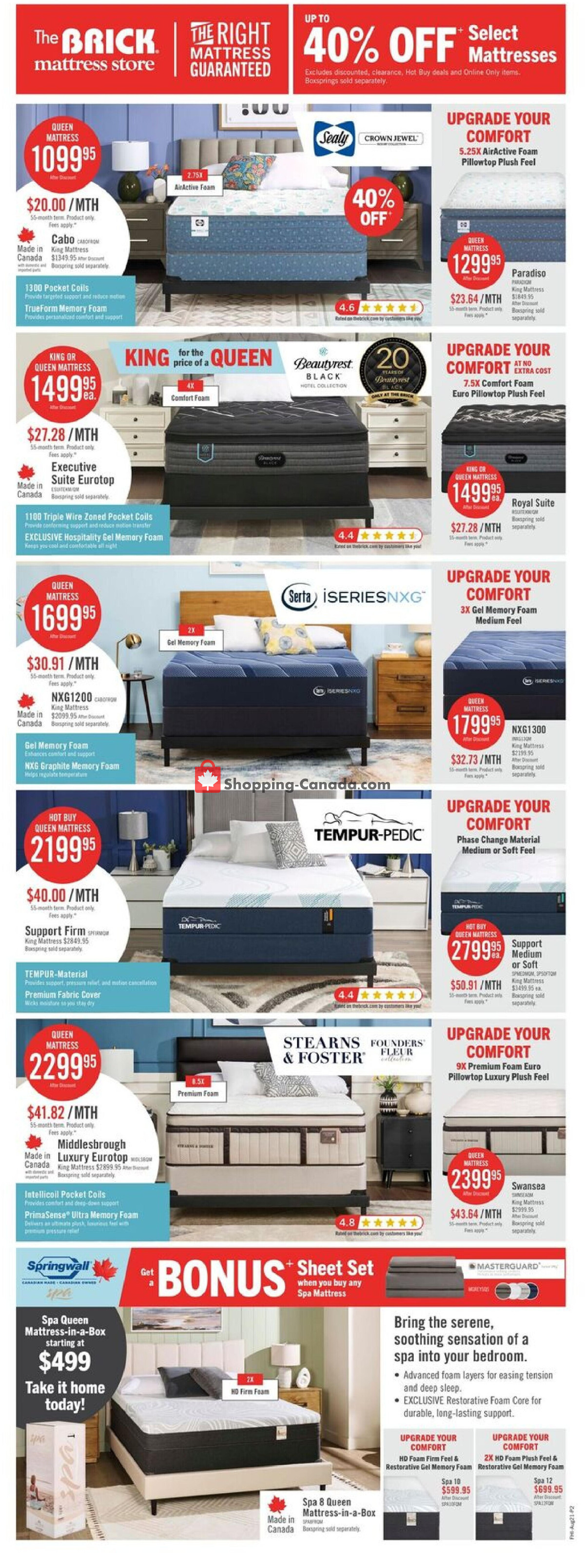 The Brick flyer from Thursday August 20, 2026 to Wednesday September 2, 2026 - page 6
