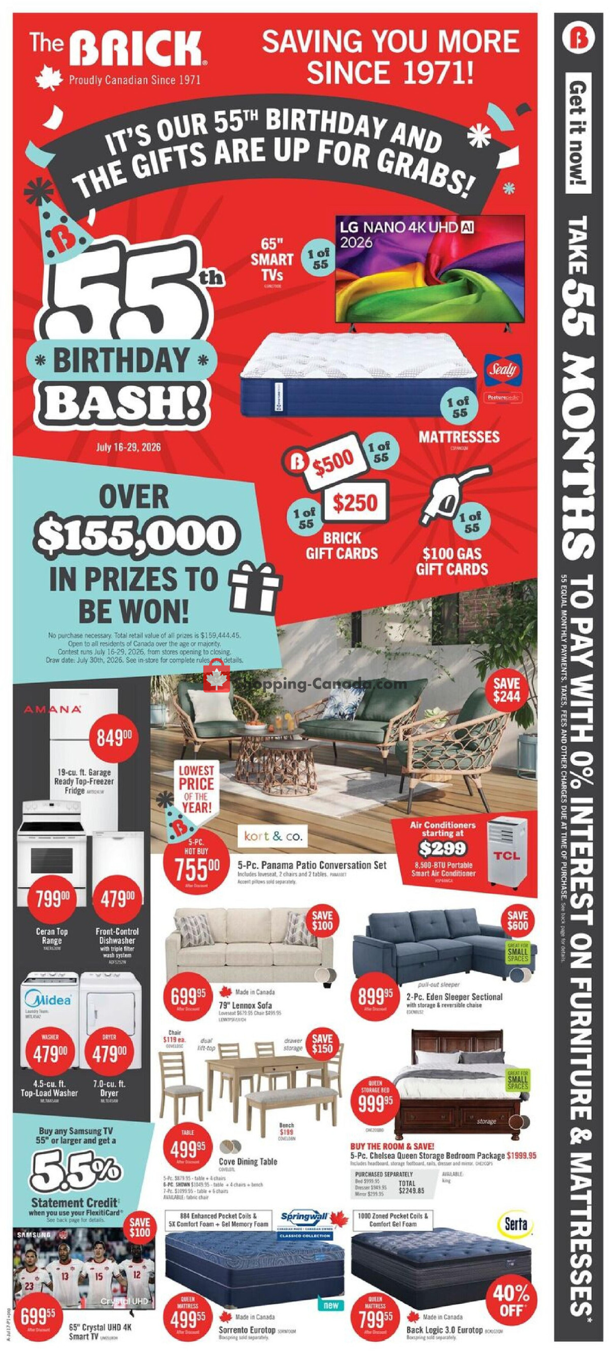 The Brick flyer from Thursday July 16, 2026 to Wednesday July 29, 2026 - page 3
