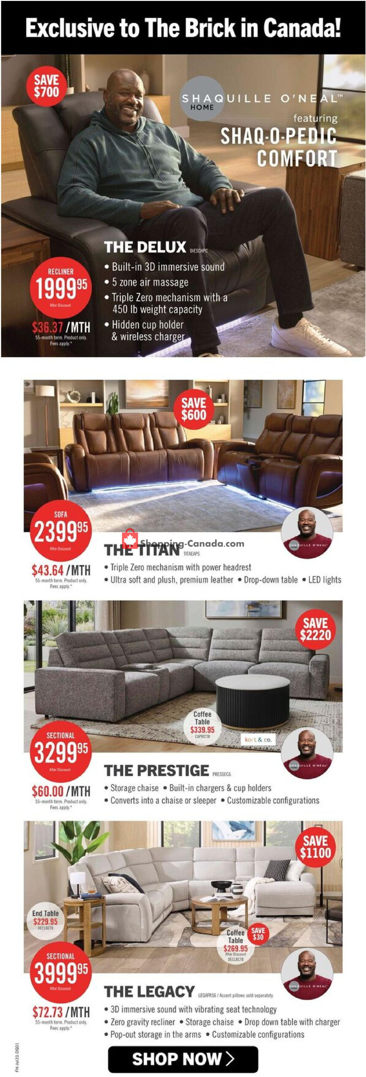 The Brick flyer from Thursday July 30, 2026 to Wednesday August 12, 2026 - page 5