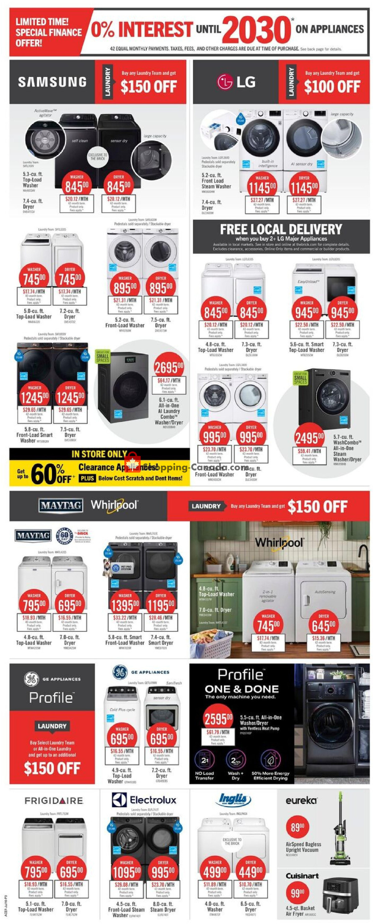 The Brick flyer from Thursday July 9, 2026 to Wednesday July 15, 2026 - page 4