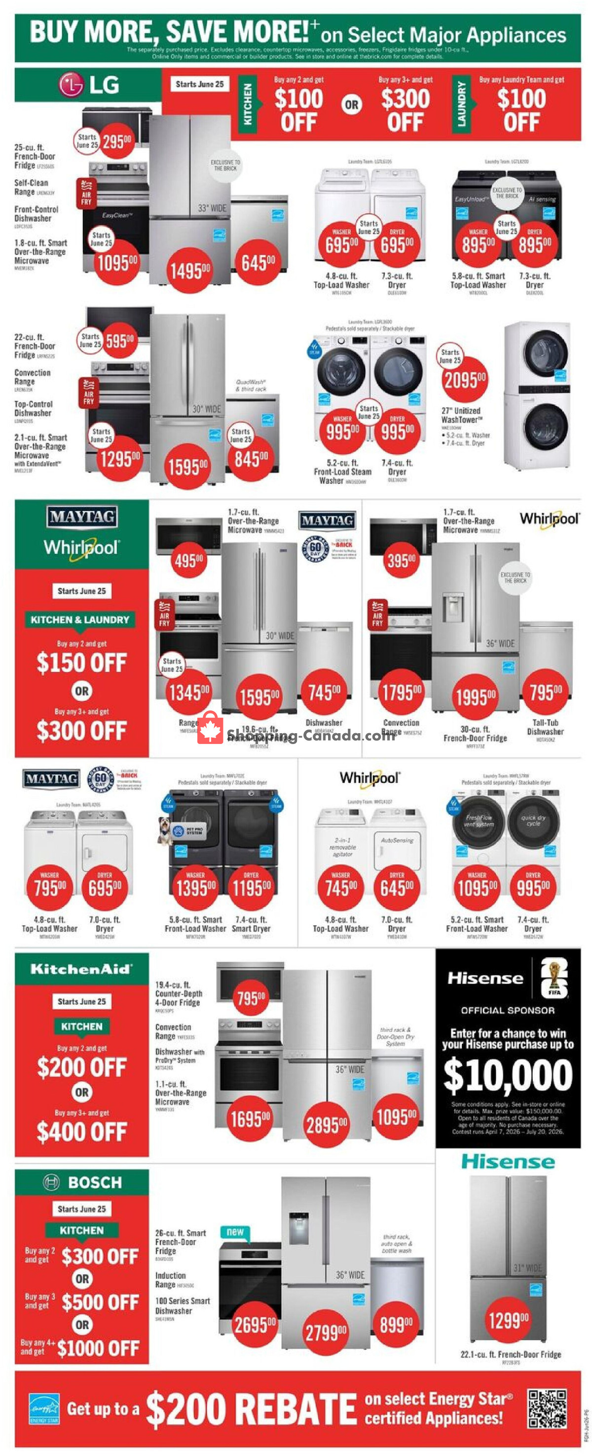 The Brick flyer from Monday June 22, 2026 to Wednesday July 8, 2026 - page 17