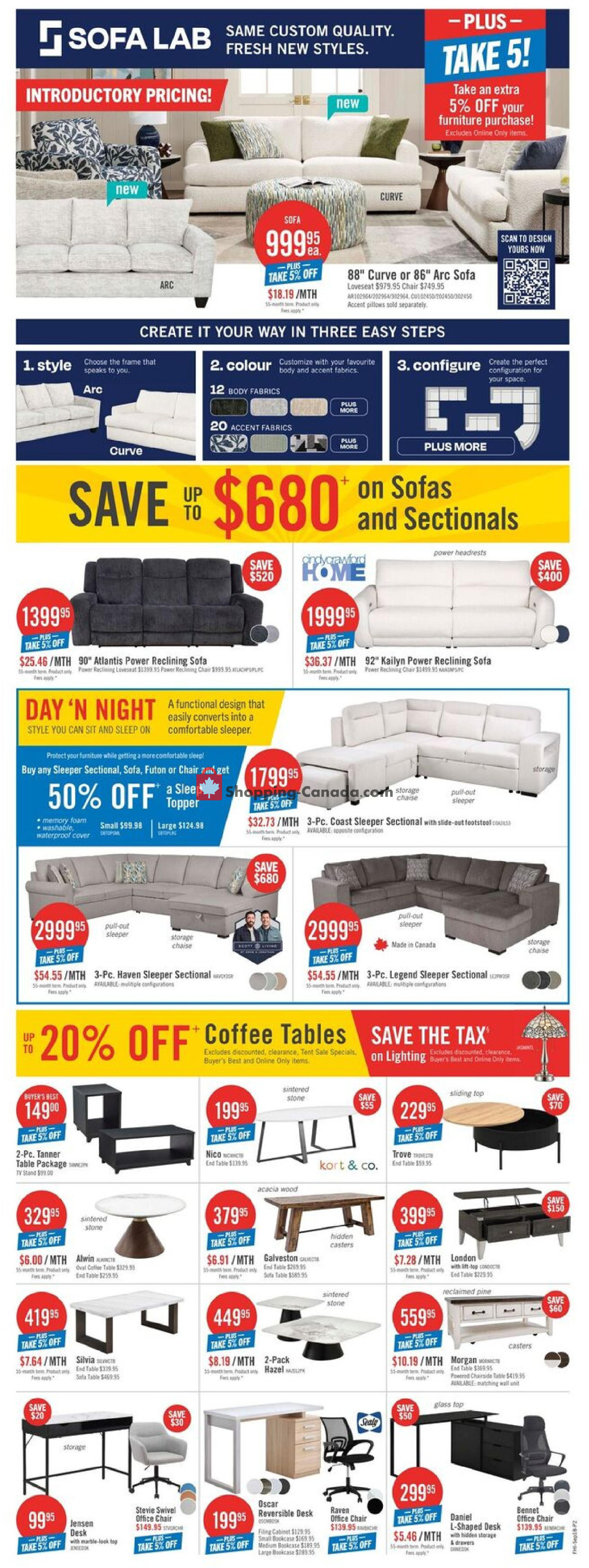 The Brick flyer from Friday September 18, 2026 to Thursday September 24, 2026 - page 3