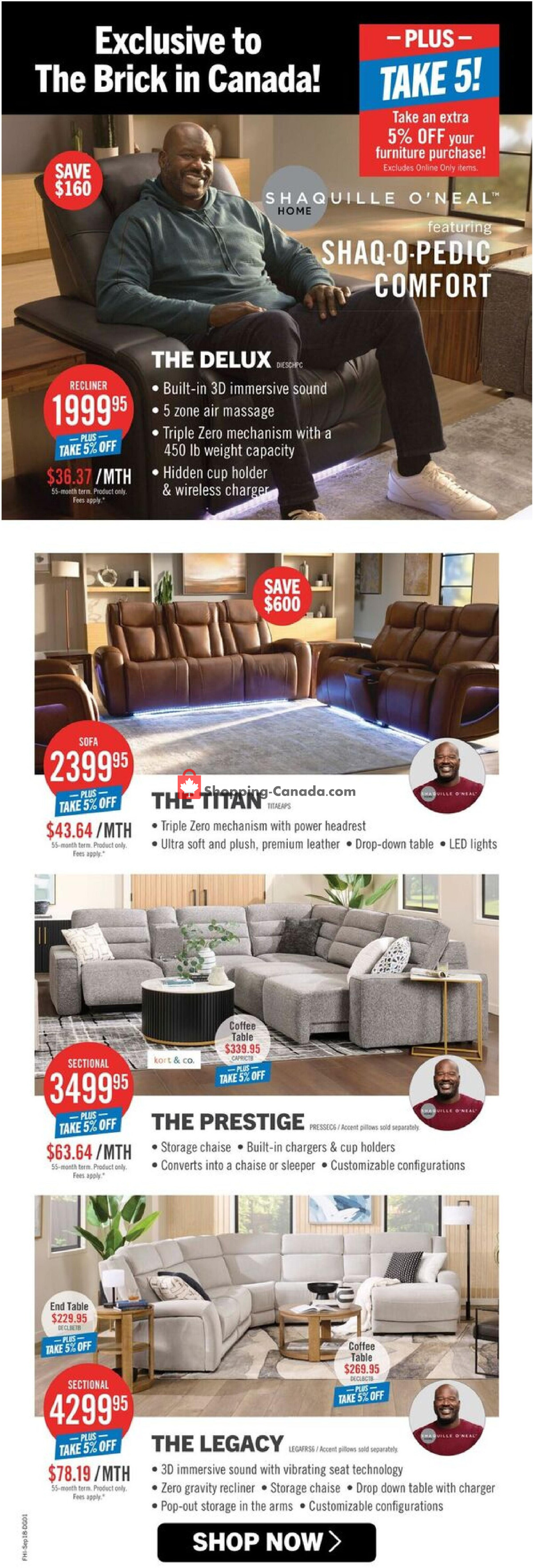 The Brick flyer from Friday September 18, 2026 to Thursday September 24, 2026 - page 4