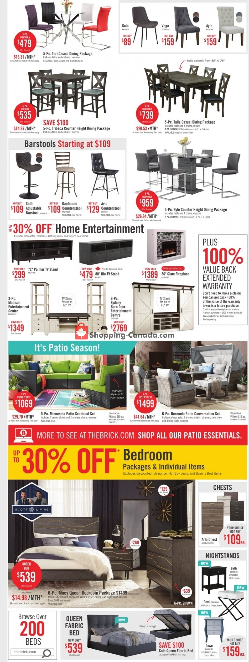 The Brick flyer from Tuesday June 2, 2020 to Thursday June 18, 2020 - page 4