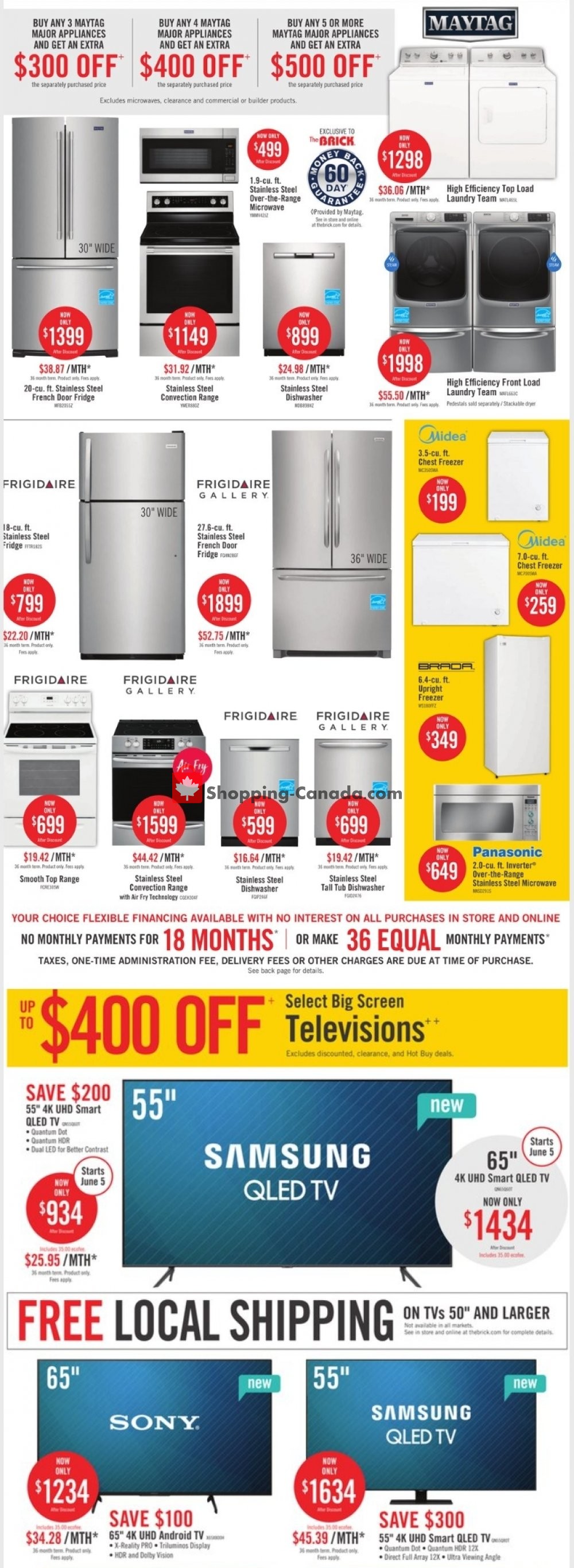 The Brick flyer from Tuesday June 2, 2020 to Thursday June 18, 2020 - page 7