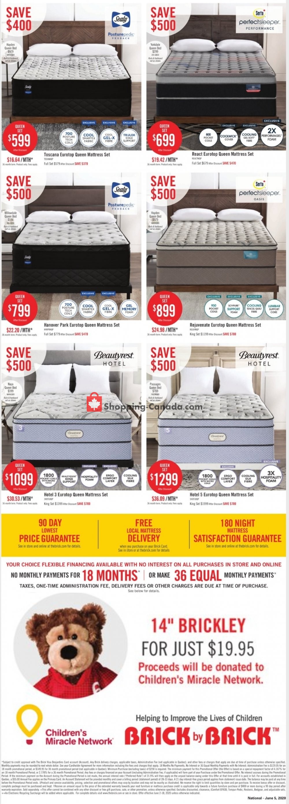 The Brick flyer from Tuesday June 2, 2020 to Thursday June 18, 2020 - page 15