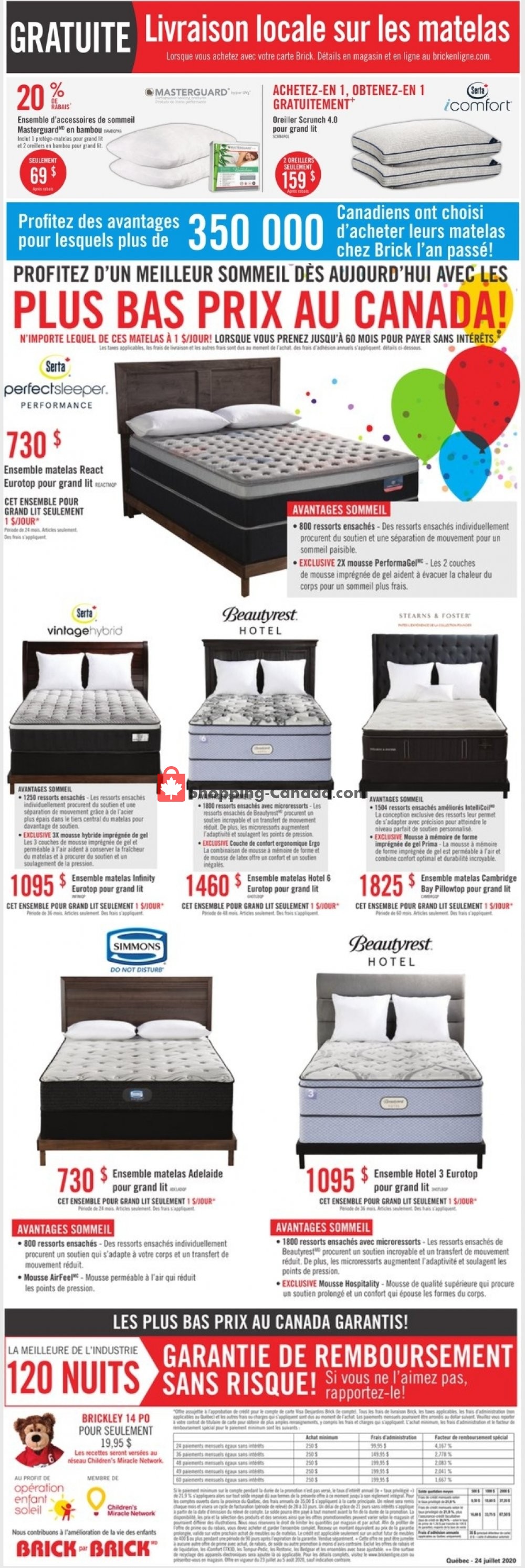 The Brick flyer from Thursday July 23, 2020 to Thursday August 6, 2020 - page 16