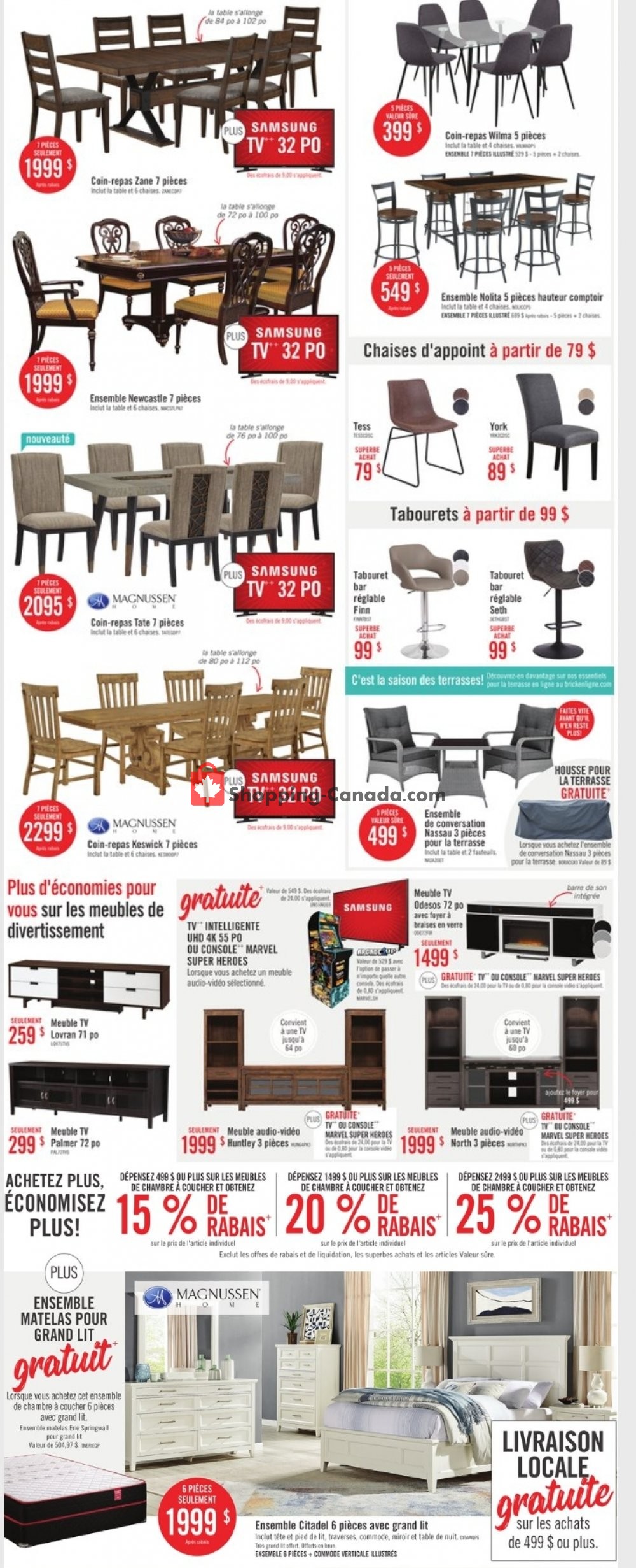 The Brick flyer from Monday July 6, 2020 to Wednesday July 22, 2020 - page 4