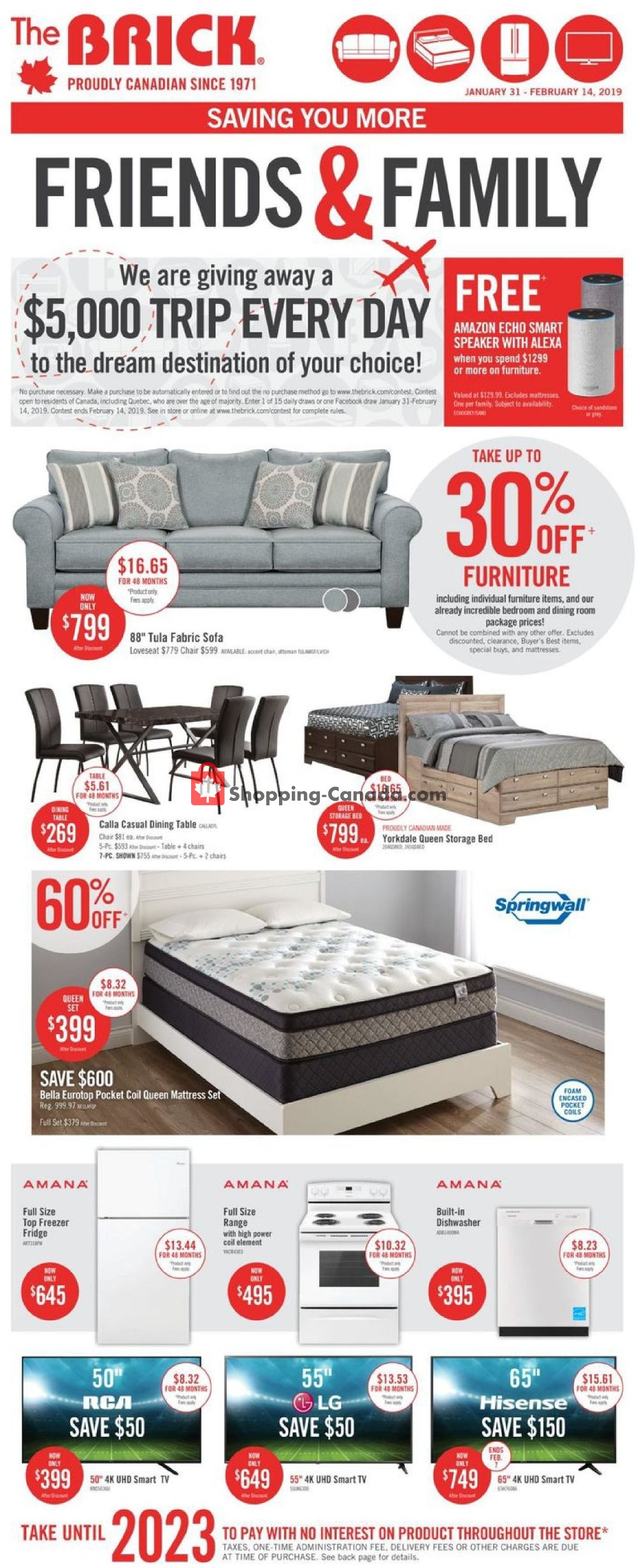 The Brick flyer from Thursday January 31, 2019 to Thursday February 14, 2019 - page 4