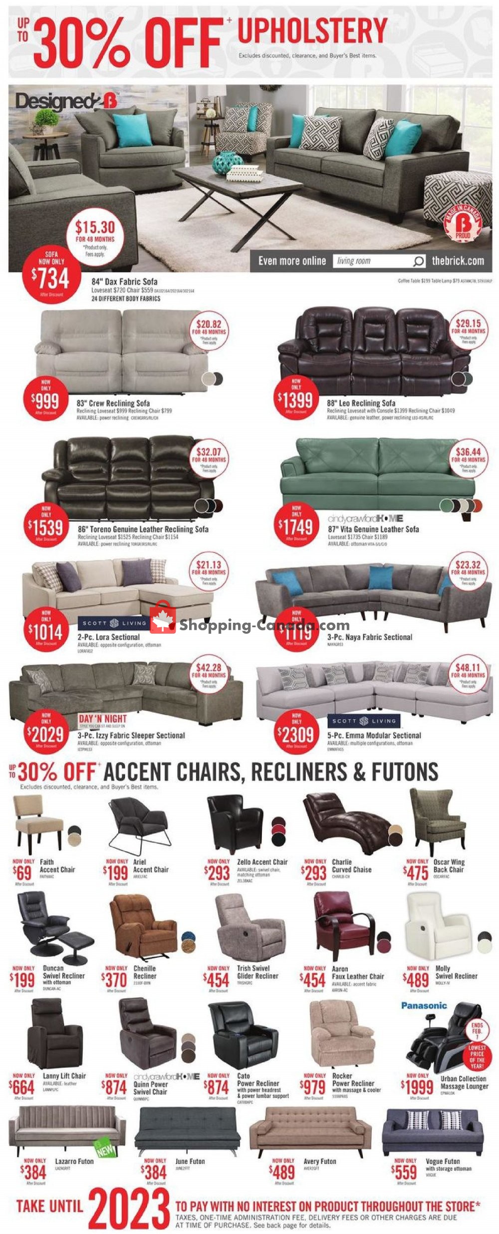 The Brick flyer from Thursday January 31, 2019 to Thursday February 14, 2019 - page 6
