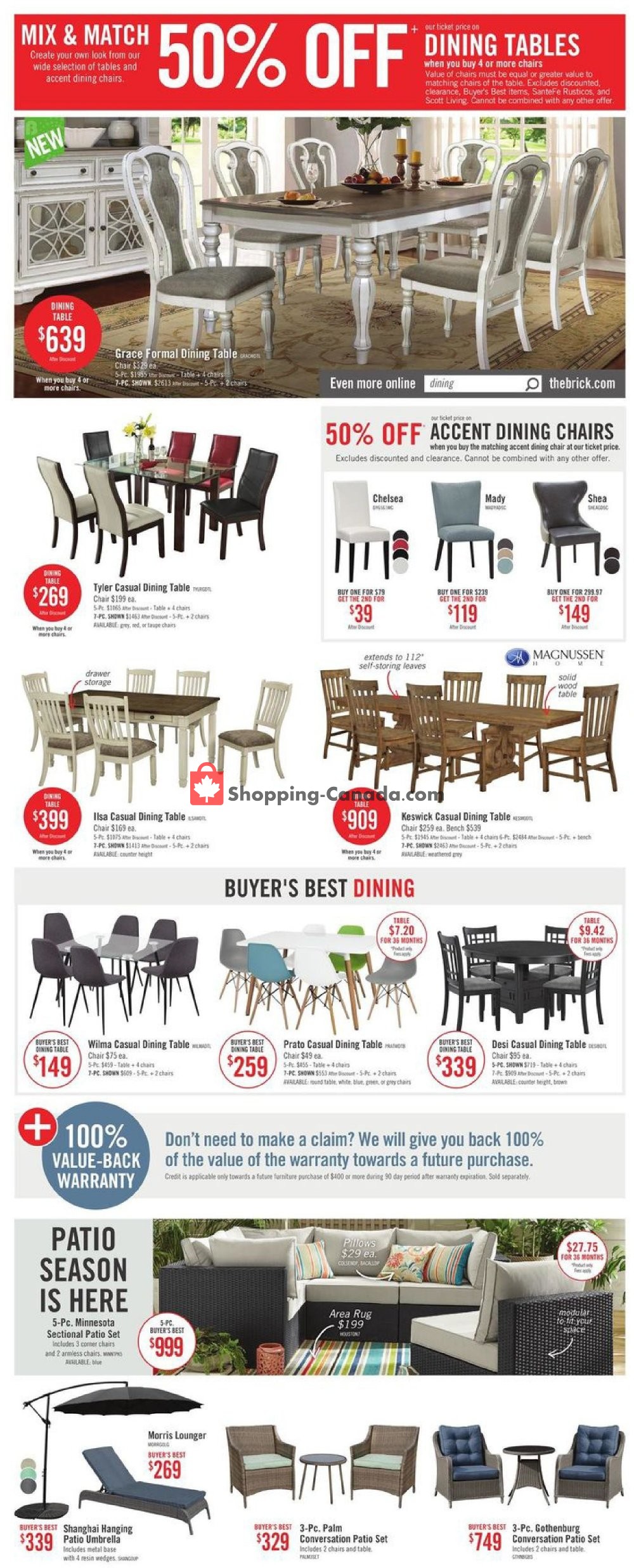 The Brick flyer from Tuesday April 16, 2019 to Wednesday May 1, 2019 - page 7