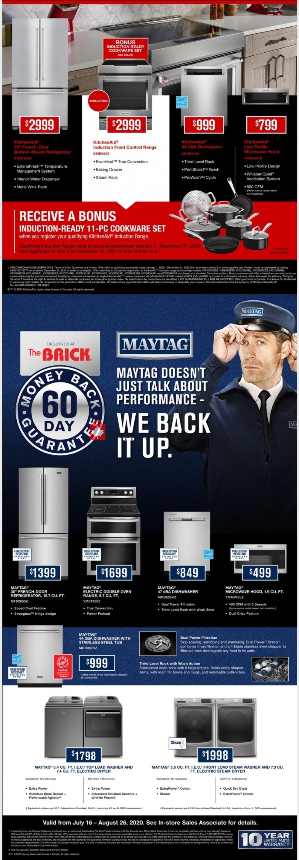 The Brick flyer from Thursday August 6, 2020 to Tuesday August 11, 2020 - page 10
