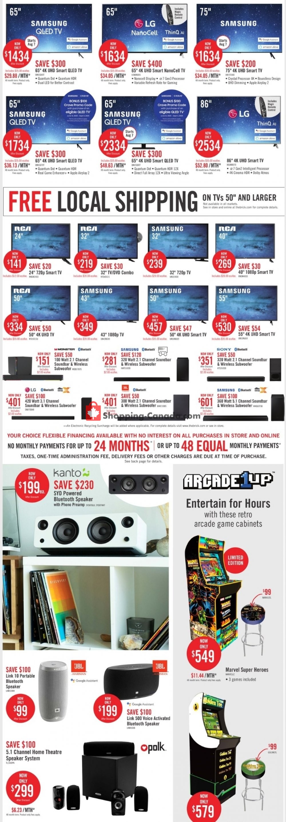 The Brick flyer from Thursday August 6, 2020 to Tuesday August 11, 2020 - page 12