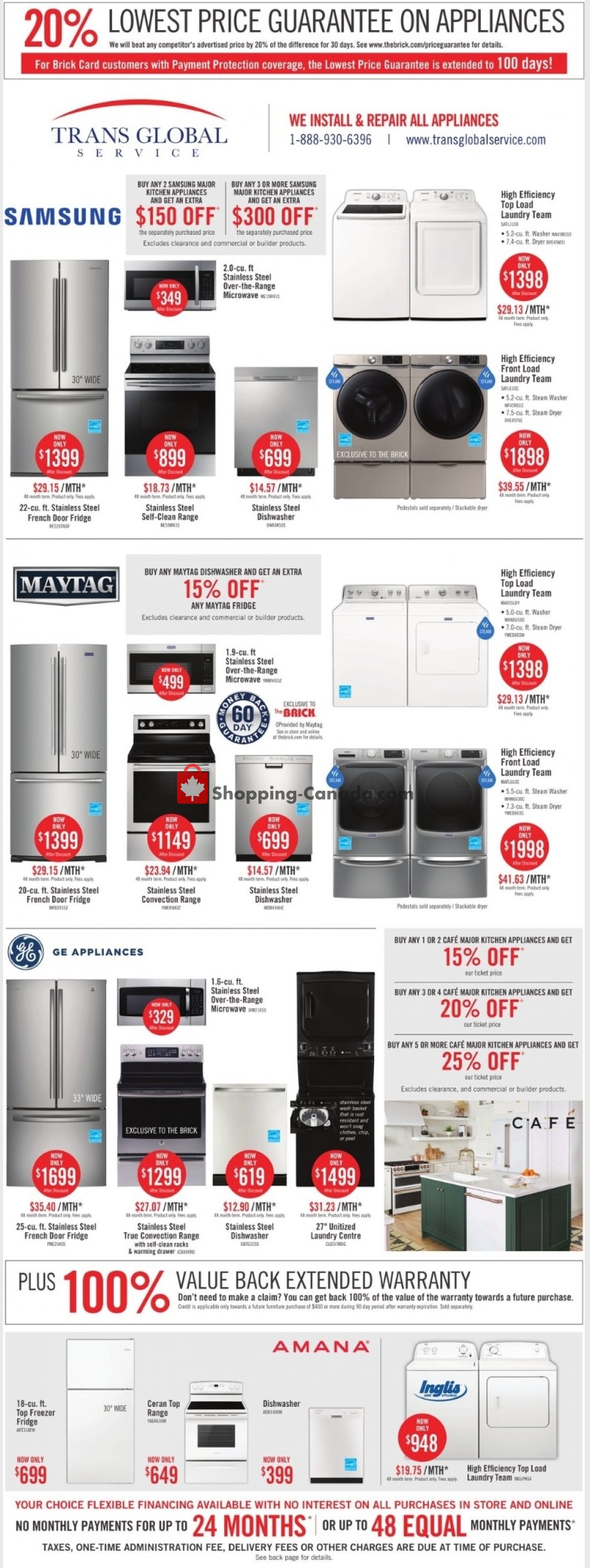The Brick flyer from Thursday August 6, 2020 to Tuesday August 11, 2020 - page 8