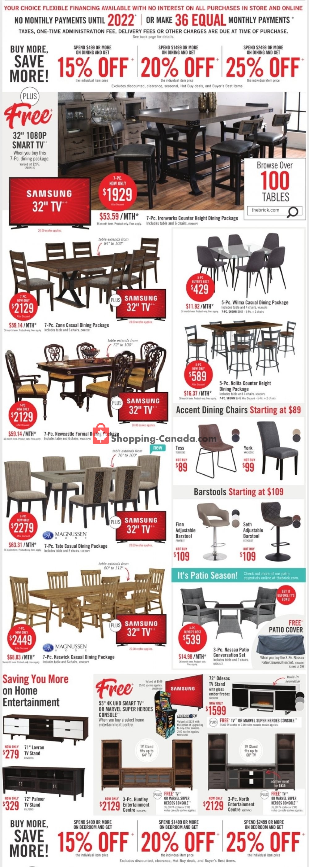 The Brick flyer from Monday July 6, 2020 to Wednesday July 22, 2020 - page 4