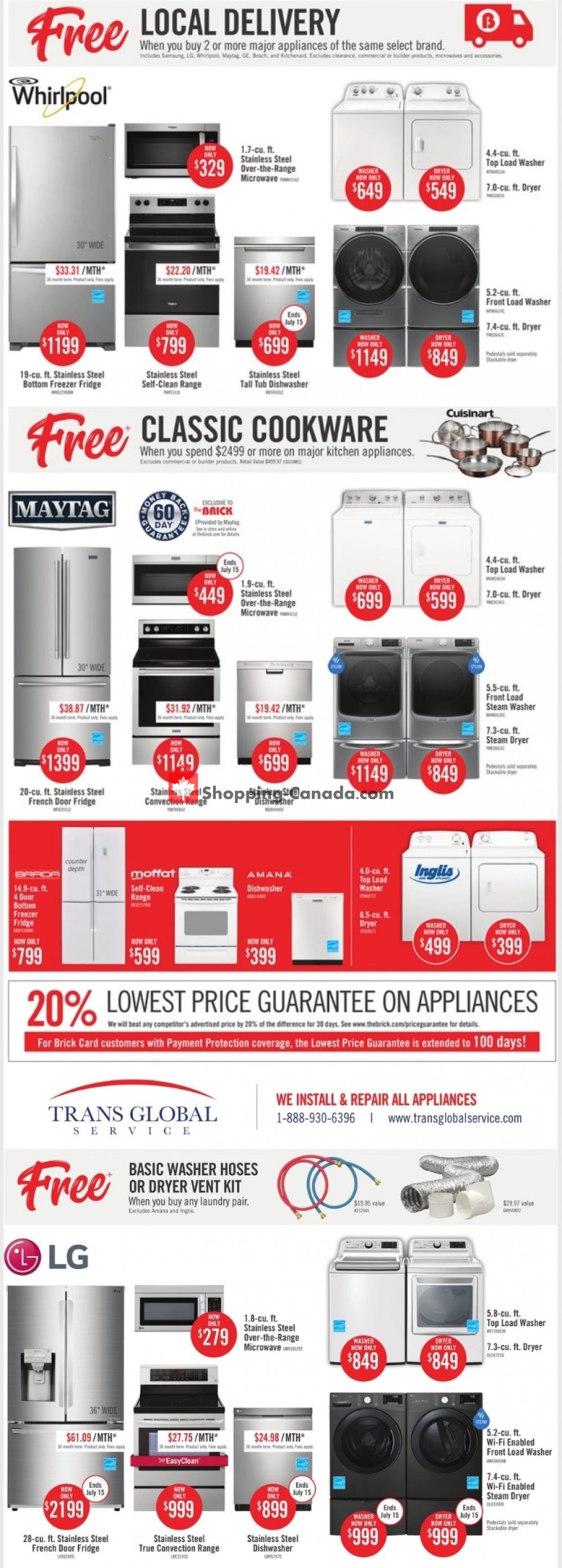 The Brick flyer from Monday July 6, 2020 to Wednesday July 22, 2020 - page 6