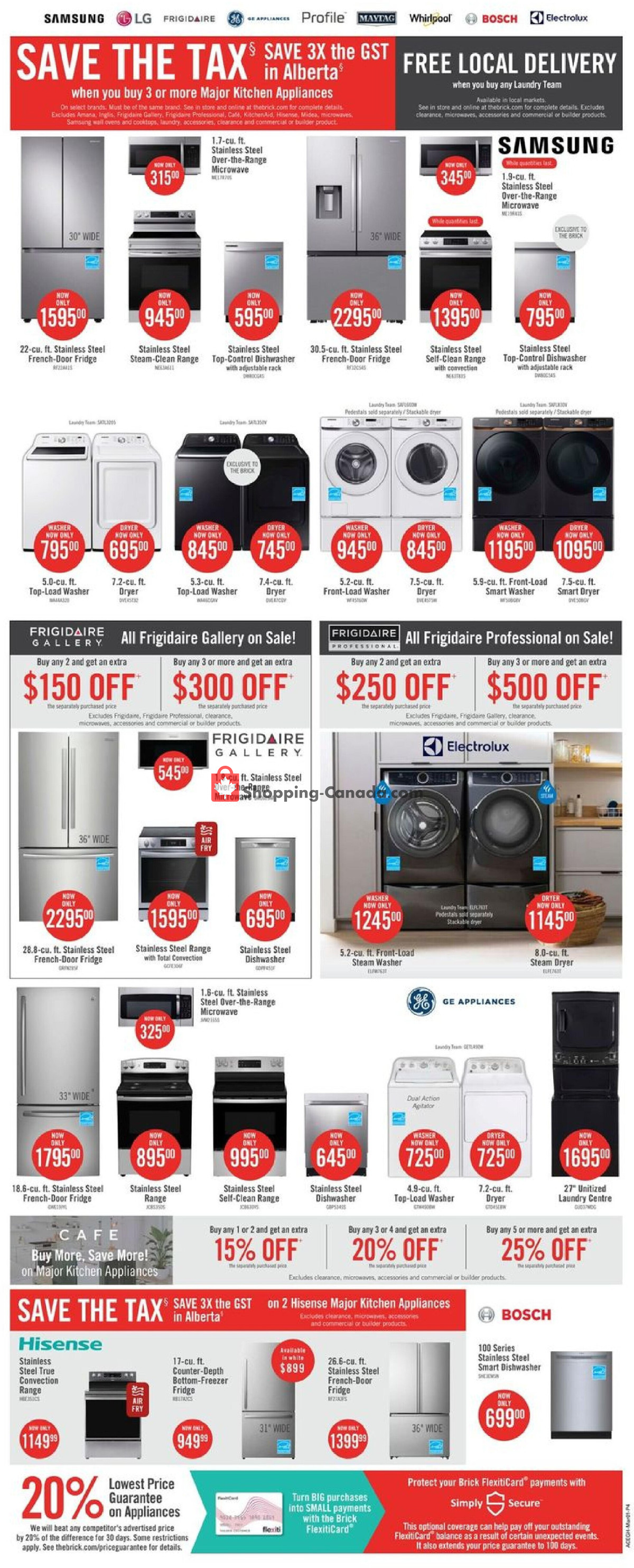 The Brick flyer from Friday March 1, 2024 to Wednesday March 13, 2024 - page 13