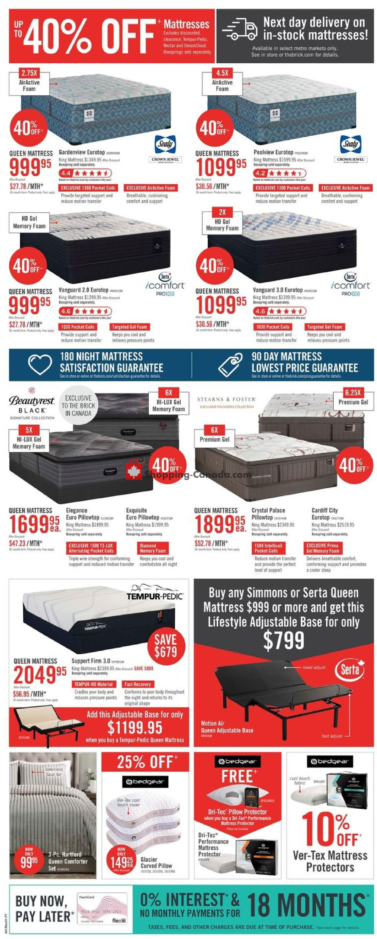 The Brick flyer from Friday March 1, 2024 to Wednesday March 13, 2024 - page 17