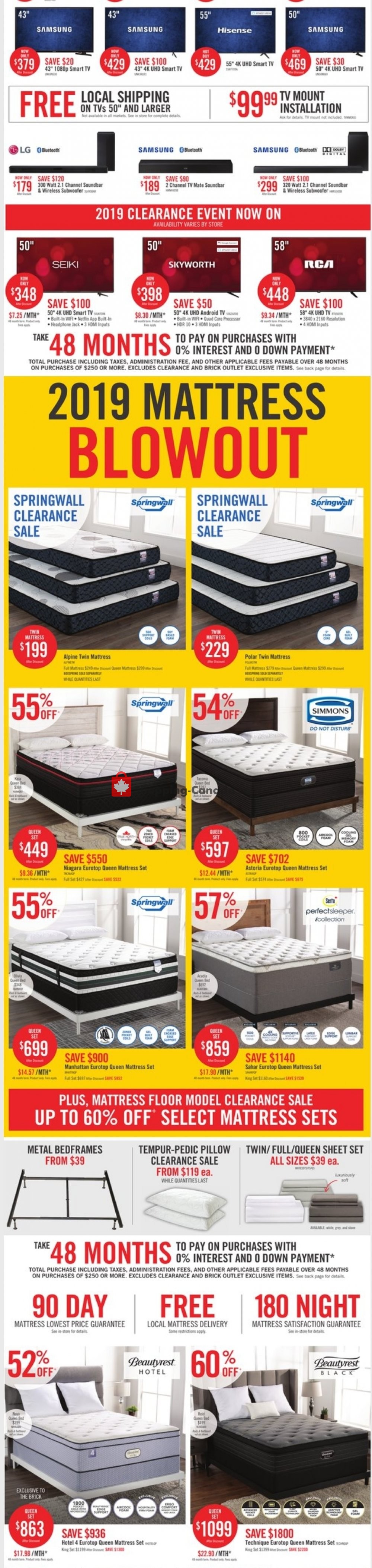 The Brick Canada, flyer (Saving You More ON) February 14