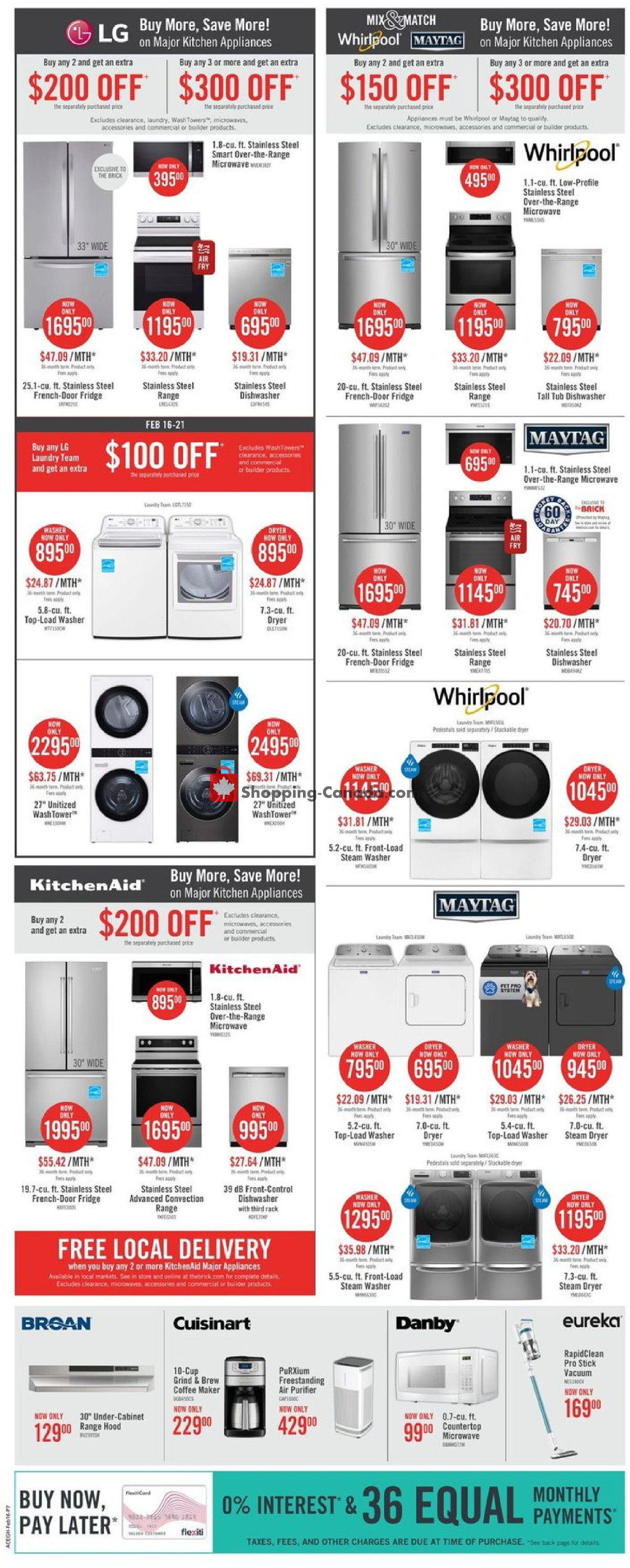 The Brick flyer from Friday February 16, 2024 to Wednesday February 28, 2024 - page 18