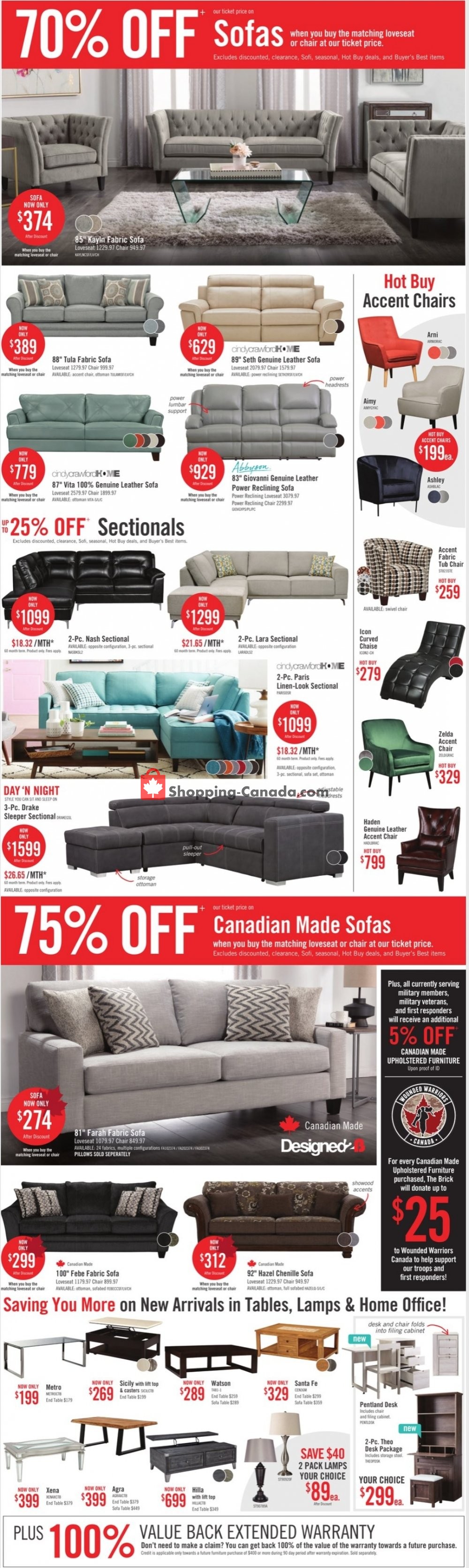 The Brick flyer from Wednesday July 1, 2020 to Monday July 6, 2020 - page 2
