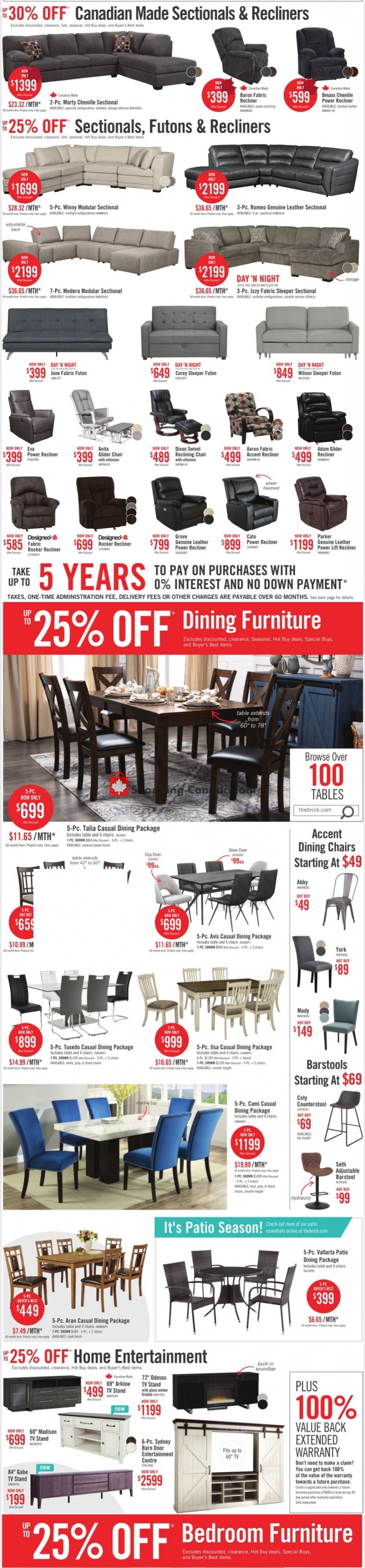 The Brick flyer from Wednesday July 1, 2020 to Monday July 6, 2020 - page 3