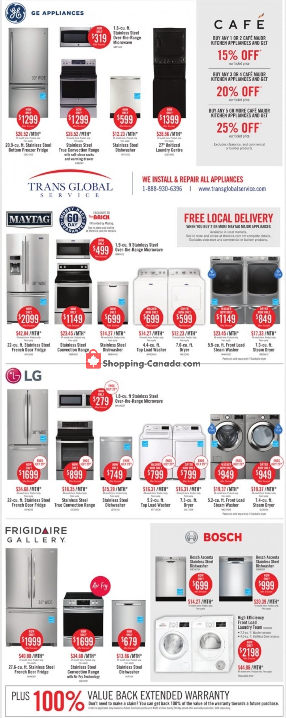 The Brick flyer from Thursday July 23, 2020 to Thursday August 6, 2020 - page 11