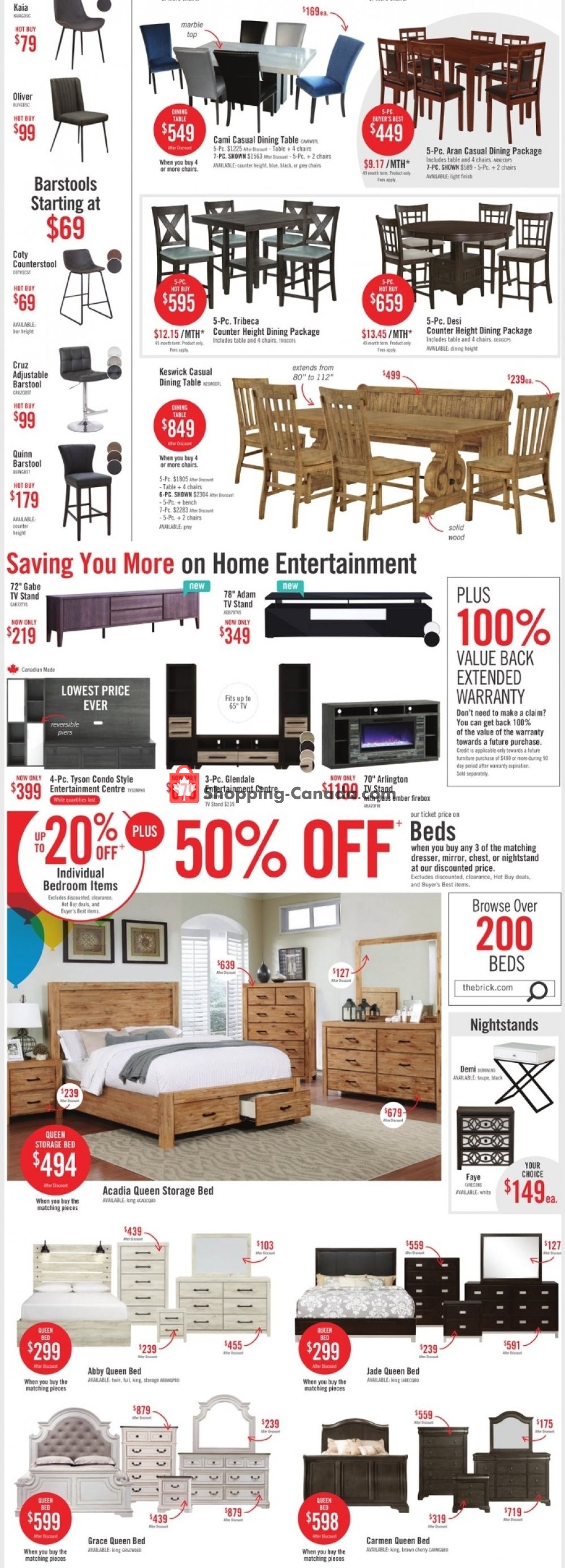 The Brick flyer from Thursday July 23, 2020 to Thursday August 6, 2020 - page 8