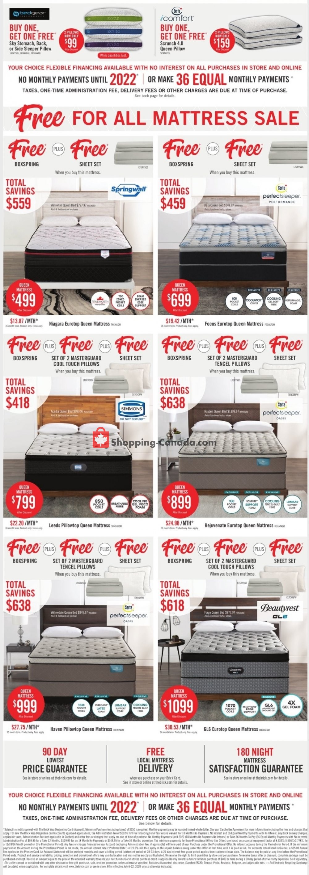 The Brick flyer from Monday July 6, 2020 to Wednesday July 22, 2020 - page 12