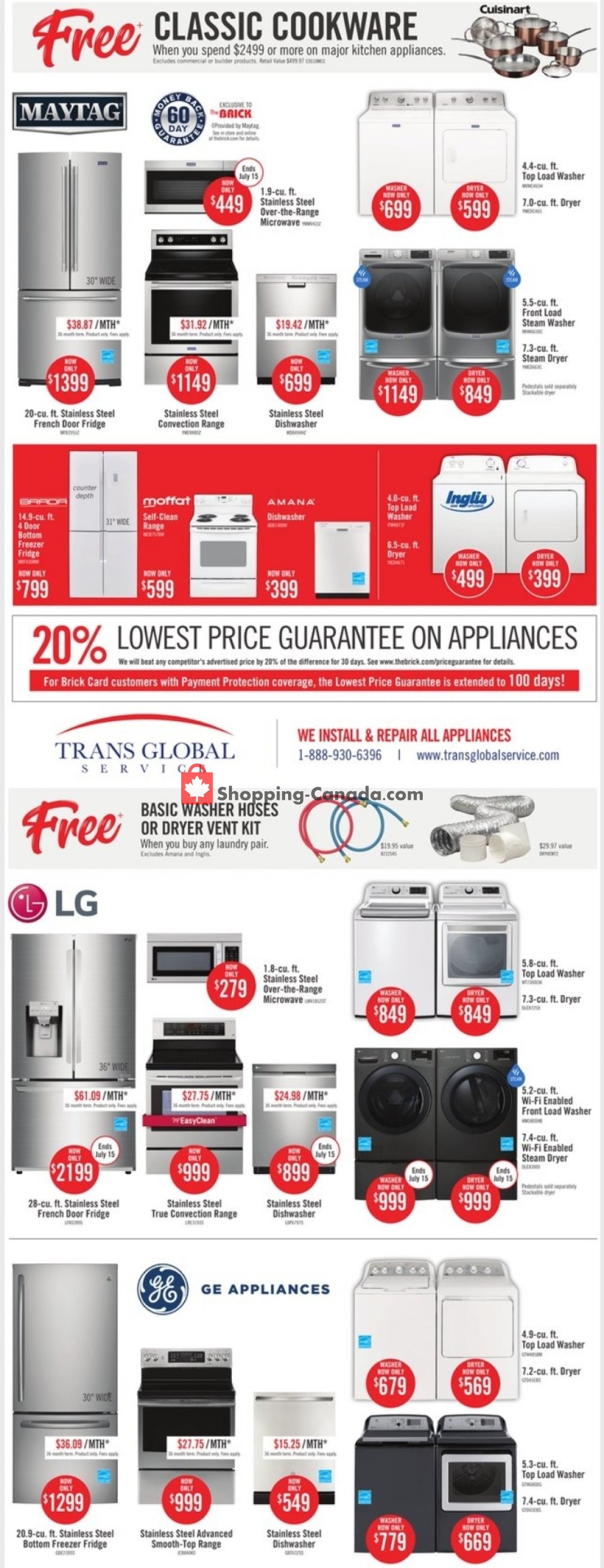 The Brick flyer from Monday July 6, 2020 to Wednesday July 22, 2020 - page 6