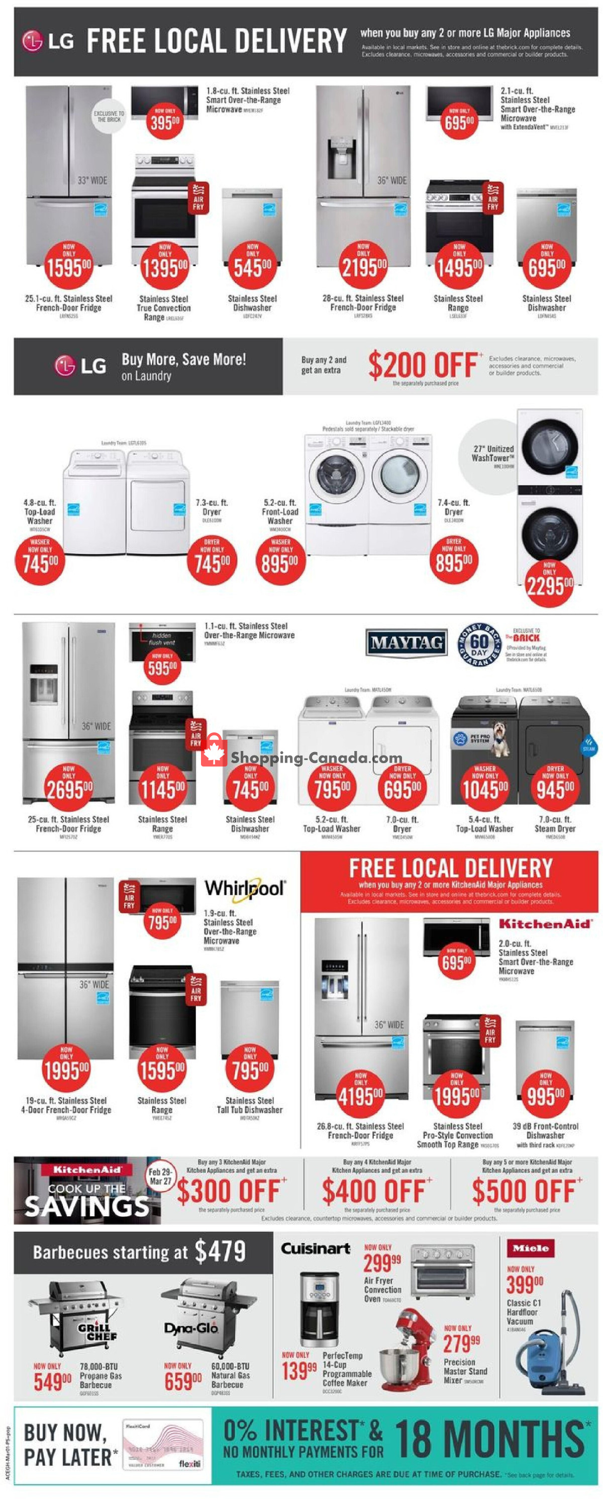 The Brick flyer from Friday March 1, 2024 to Wednesday March 13, 2024 - page 14