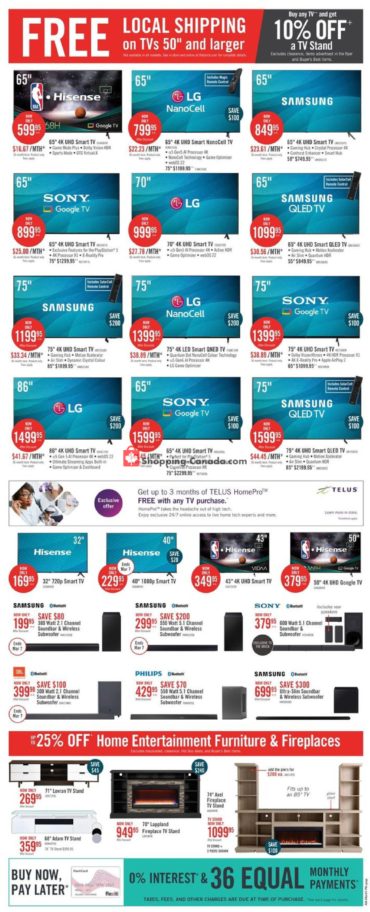 The Brick flyer from Friday March 1, 2024 to Wednesday March 13, 2024 - page 15