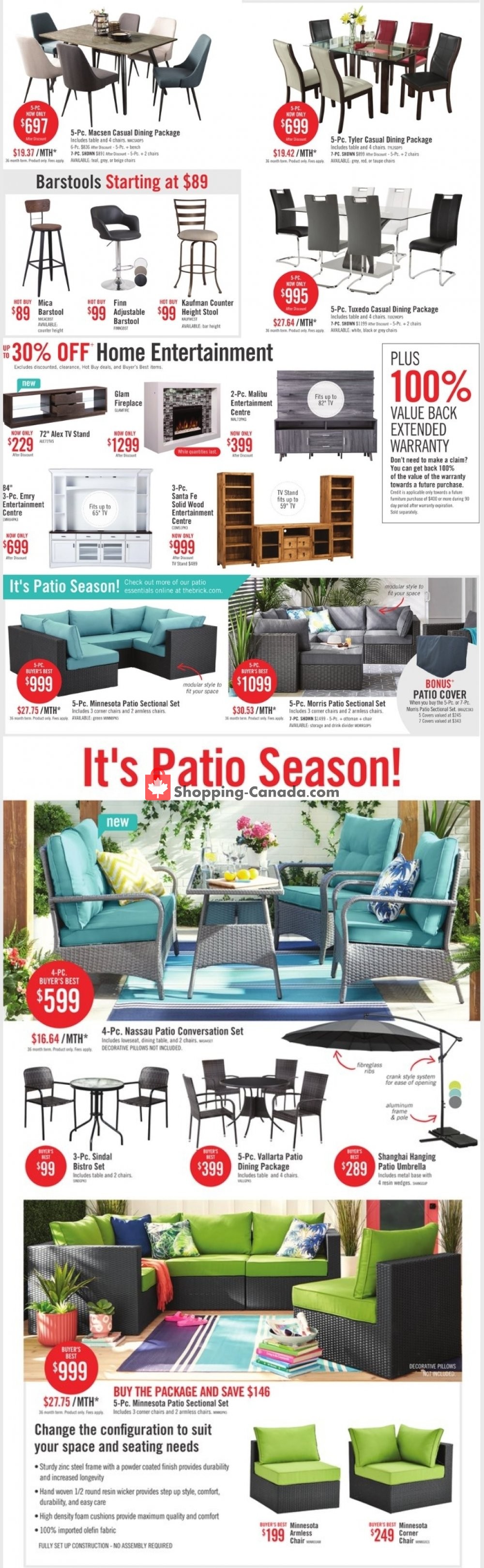The Brick flyer from Thursday May 28, 2020 to Monday June 1, 2020 - page 4