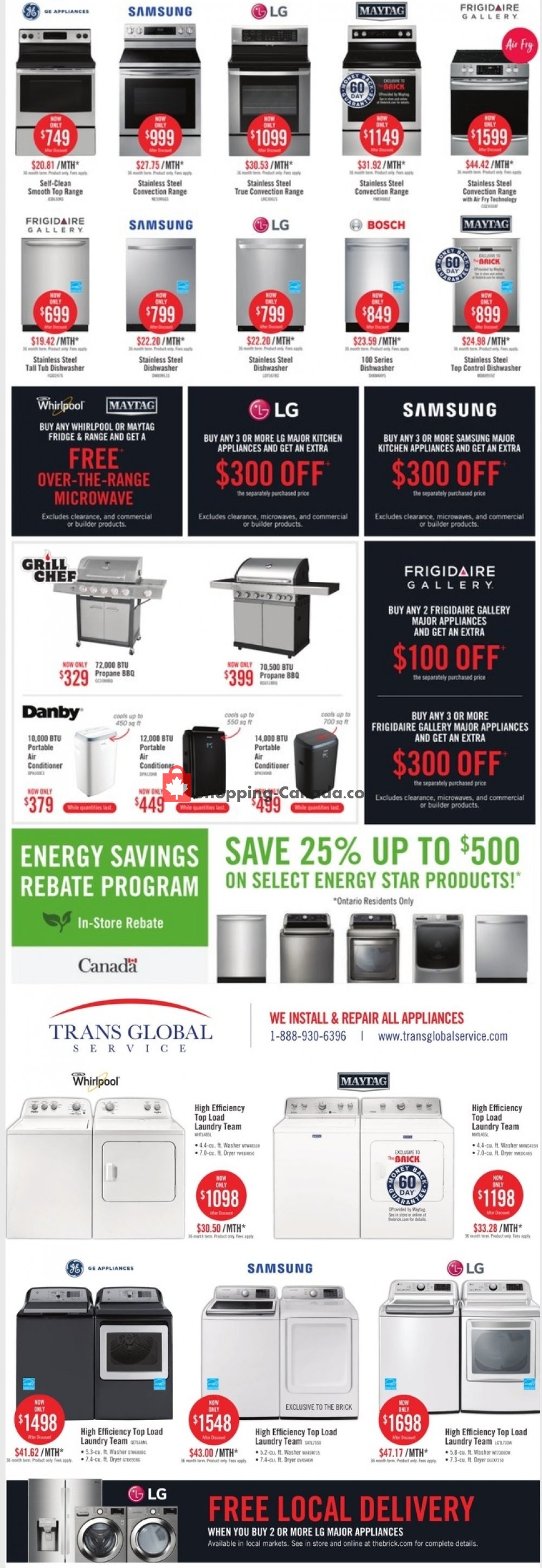 The Brick flyer from Thursday May 28, 2020 to Monday June 1, 2020 - page 7
