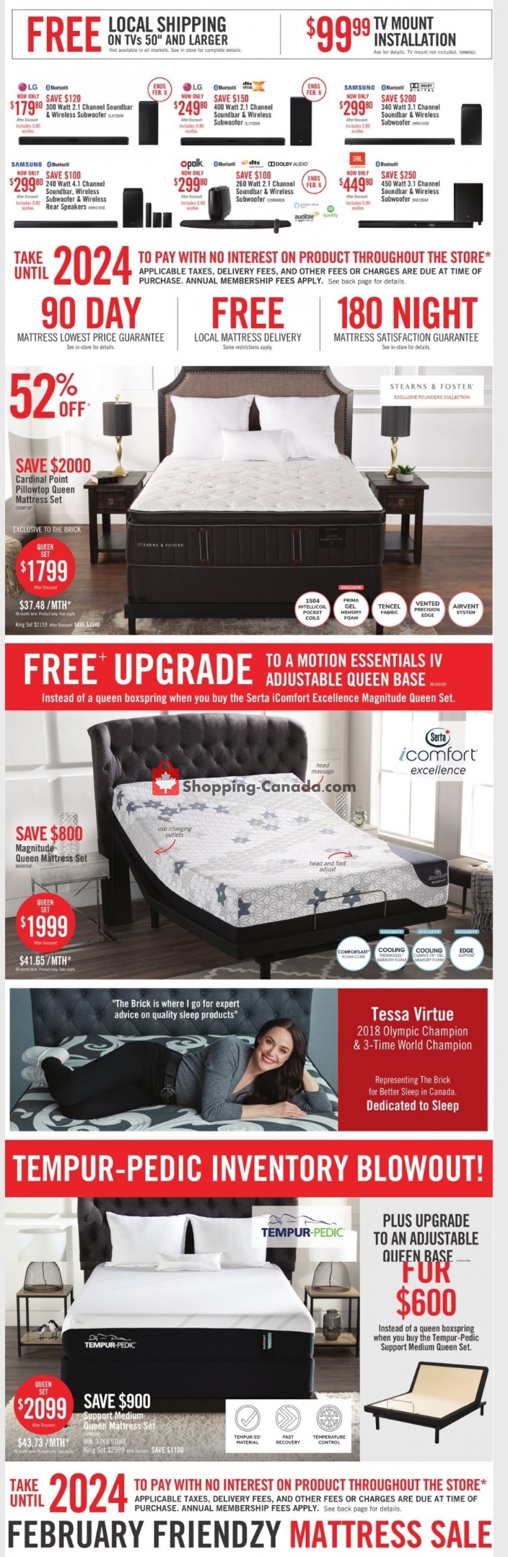 The Brick flyer from Thursday January 30, 2020 to Thursday February 13, 2020 - page 8