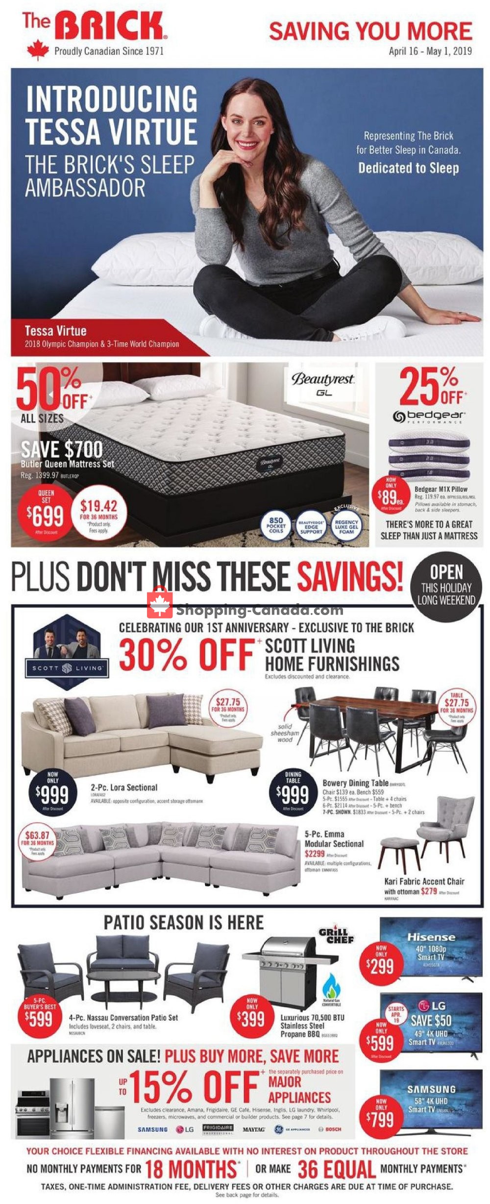 The Brick flyer from Tuesday April 16, 2019 to Wednesday May 1, 2019 - page 3