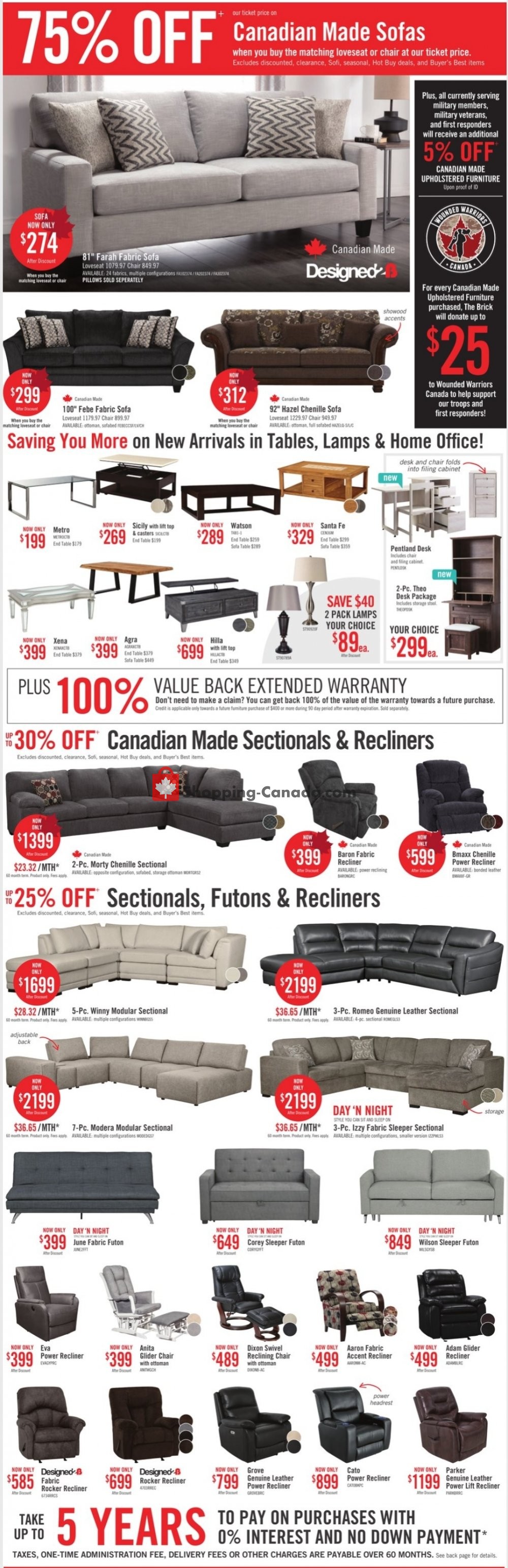 The Brick flyer from Wednesday July 1, 2020 to Monday July 6, 2020 - page 3