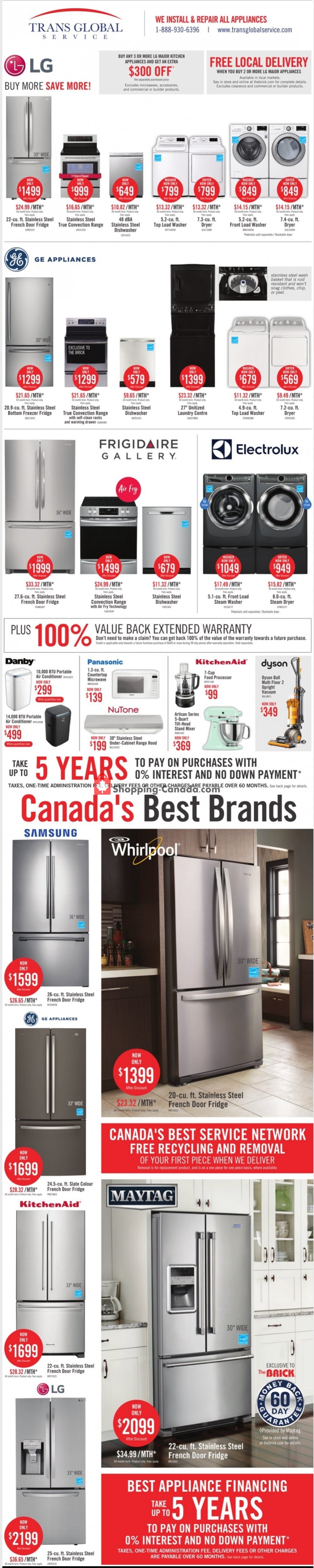 The Brick flyer from Wednesday July 1, 2020 to Monday July 6, 2020 - page 7
