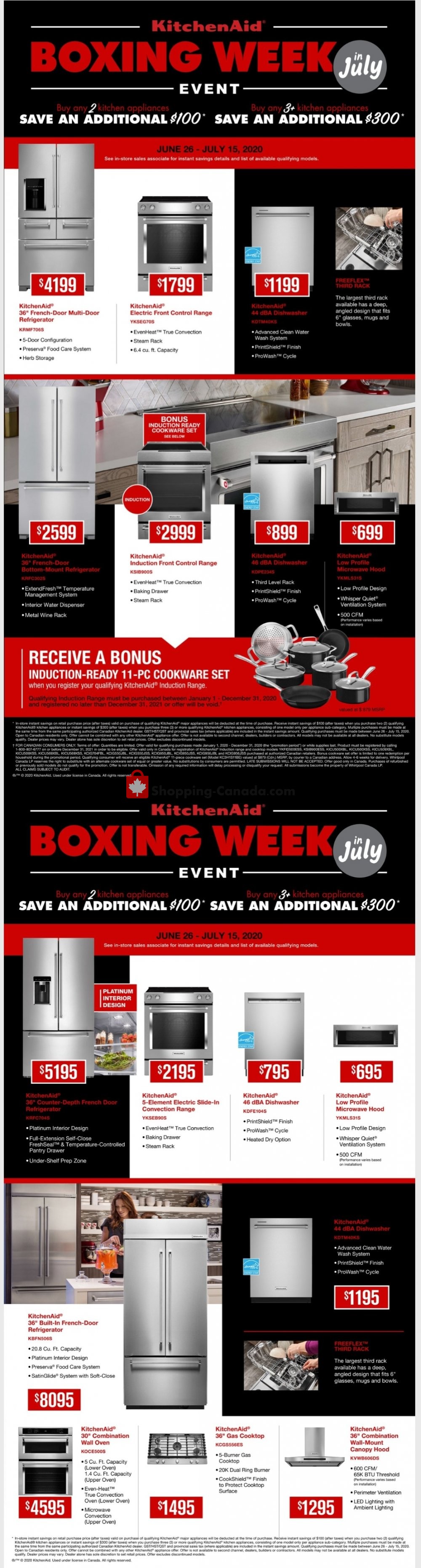 The Brick Canada, flyer (Saving You More West) July 1 July 6