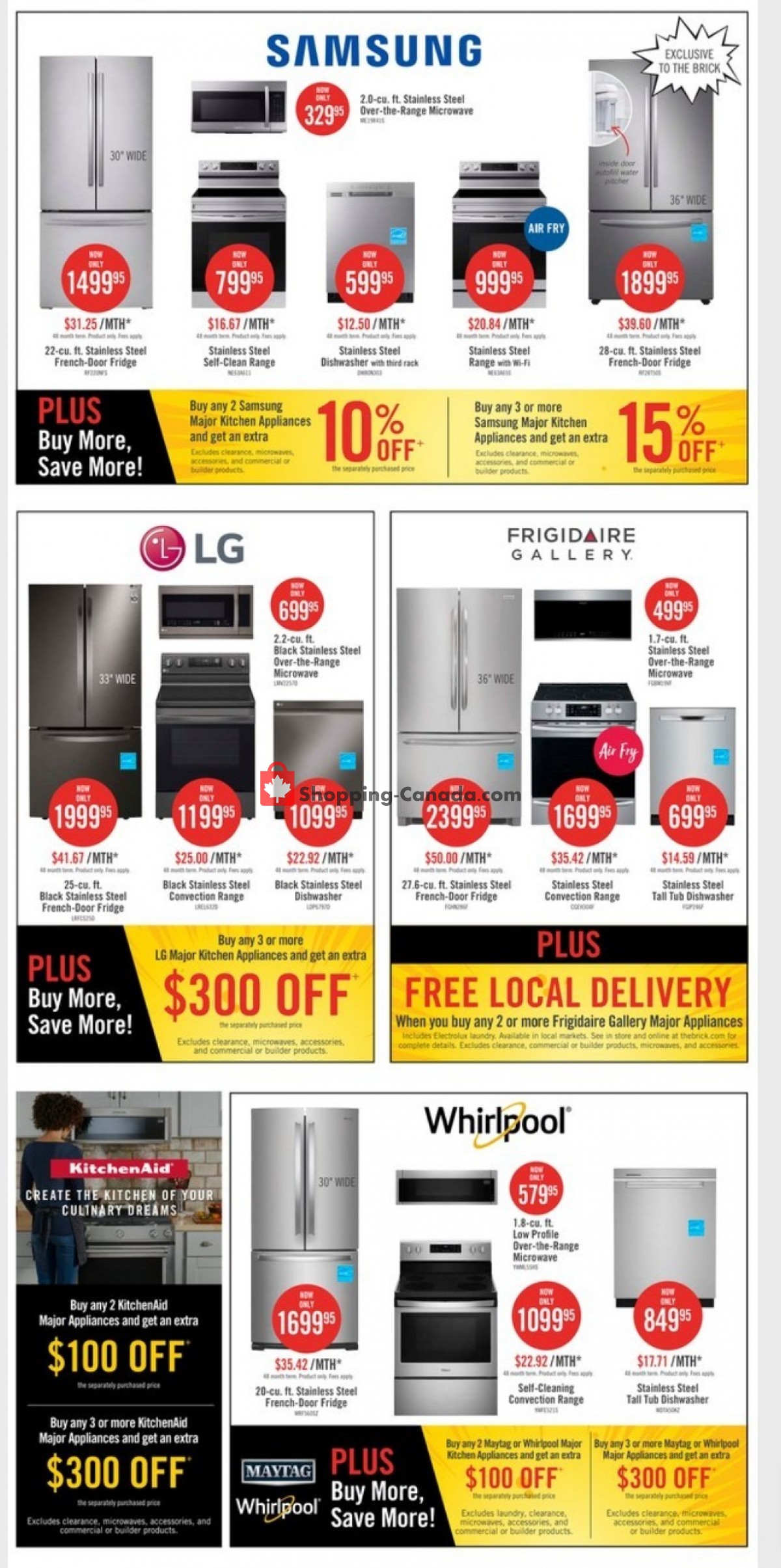 The Brick flyer from Thursday July 22, 2021 to Monday July 26, 2021 - page 7