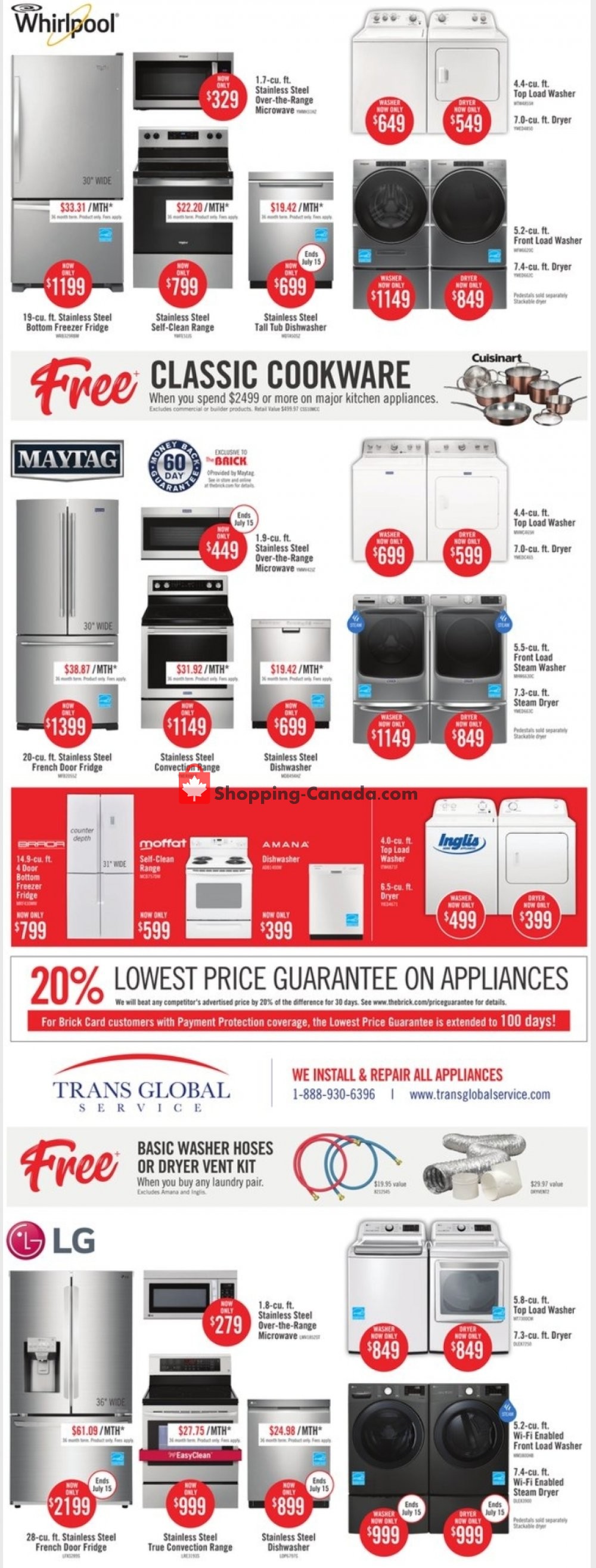 The Brick flyer from Monday July 6, 2020 to Wednesday July 22, 2020 - page 6