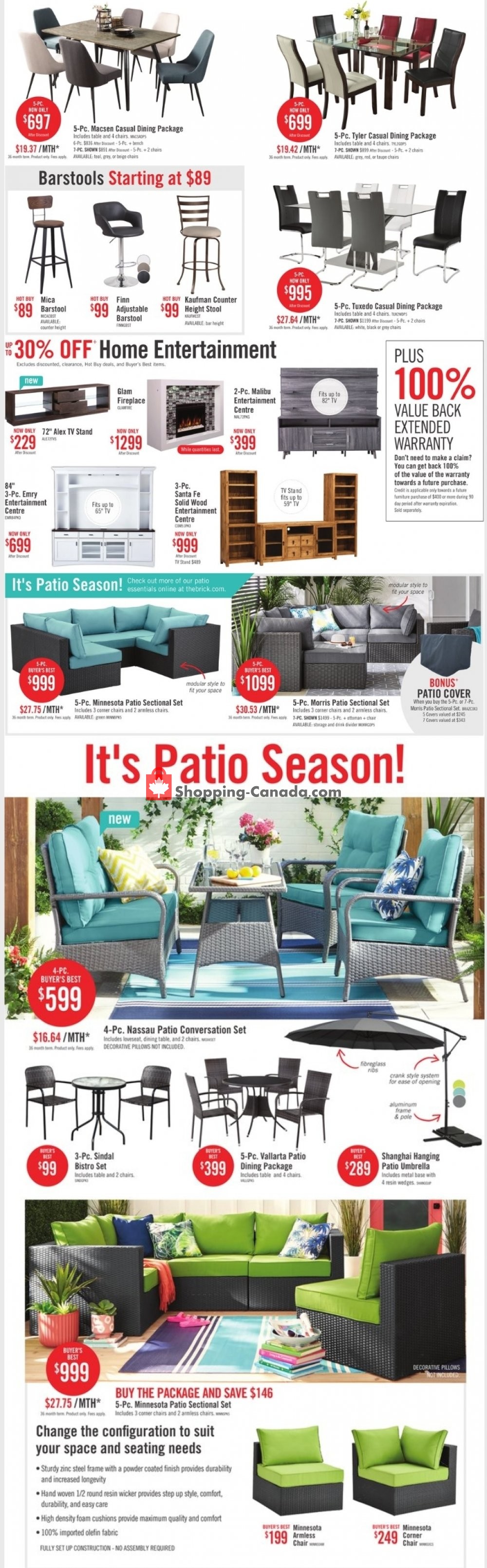 The Brick flyer from Thursday May 28, 2020 to Monday June 1, 2020 - page 4