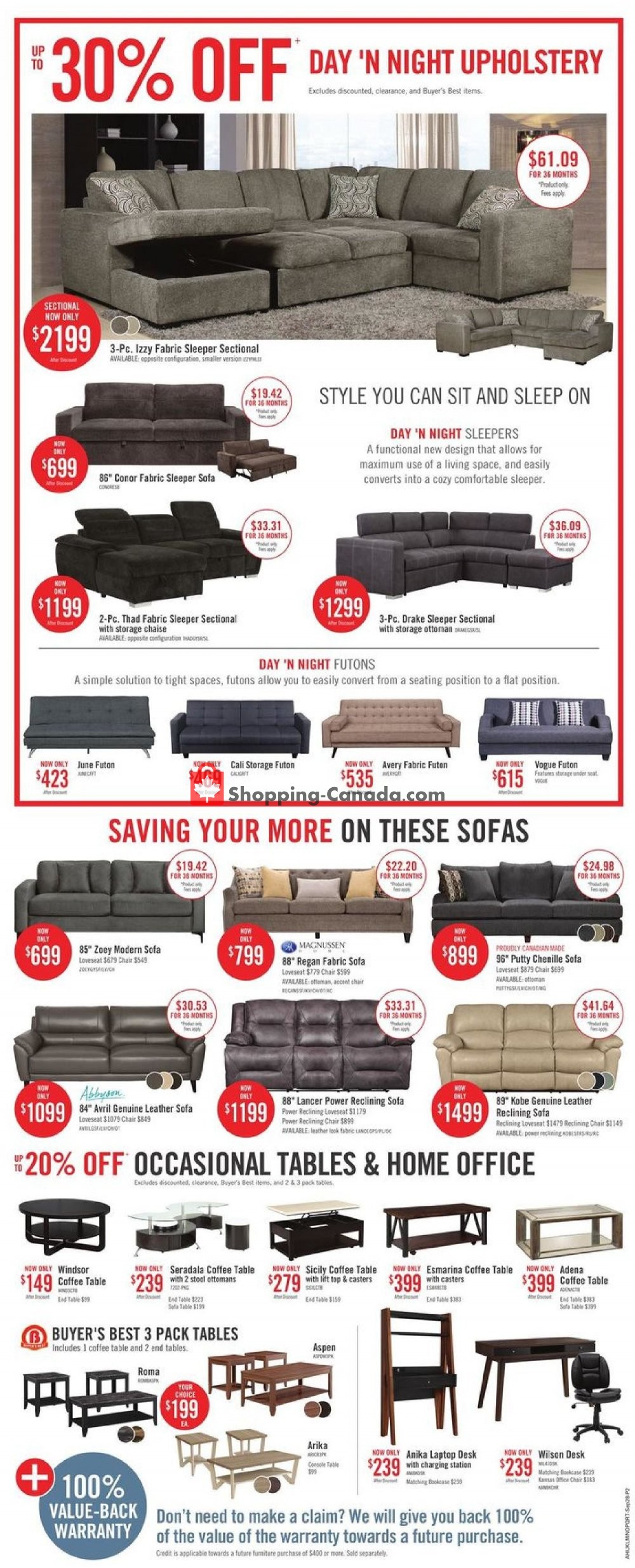 The Brick flyer from Friday September 28, 2018 to Monday October 1, 2018 - page 2