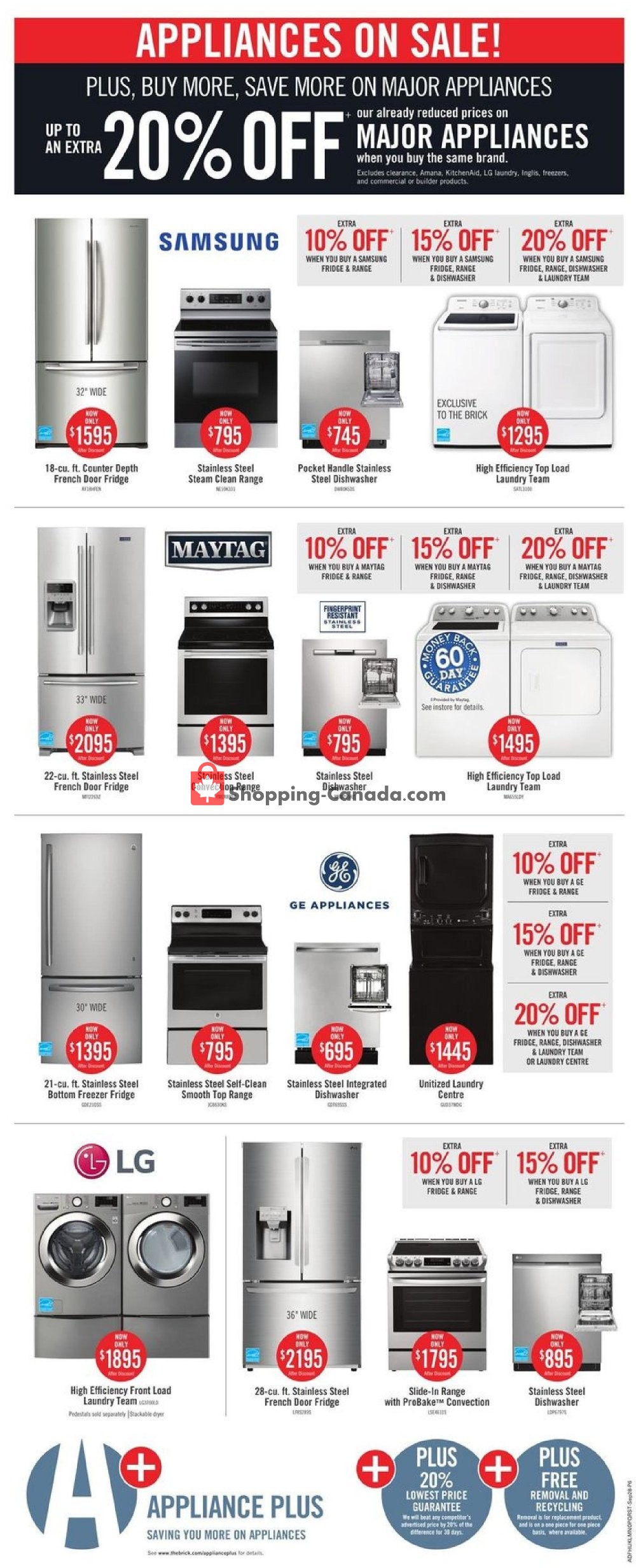The Brick flyer from Friday September 28, 2018 to Monday October 1, 2018 - page 8